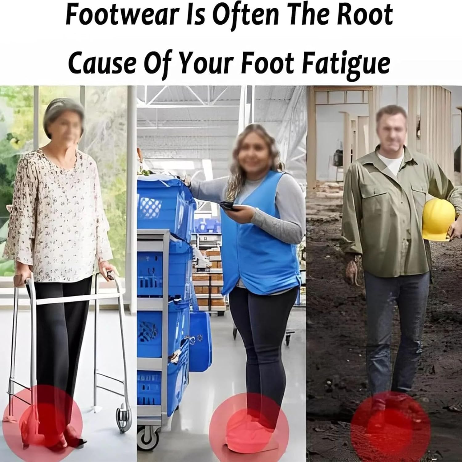 🦶🏻Insoles Magnetic Acupressure for Effective Pain Relief