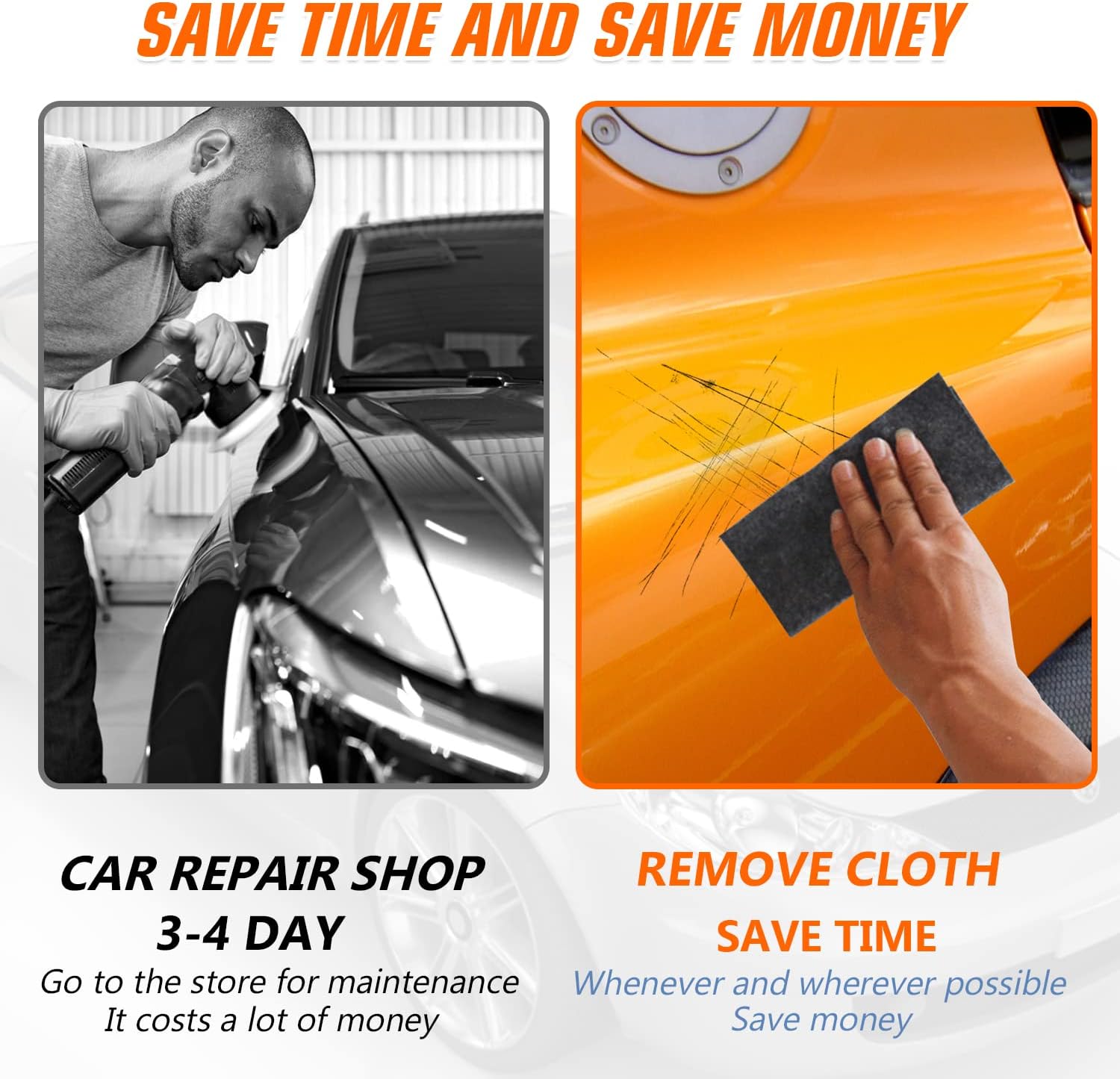 2024 Nano Sparkle Cloth Scratch Remover（6 Pcs）