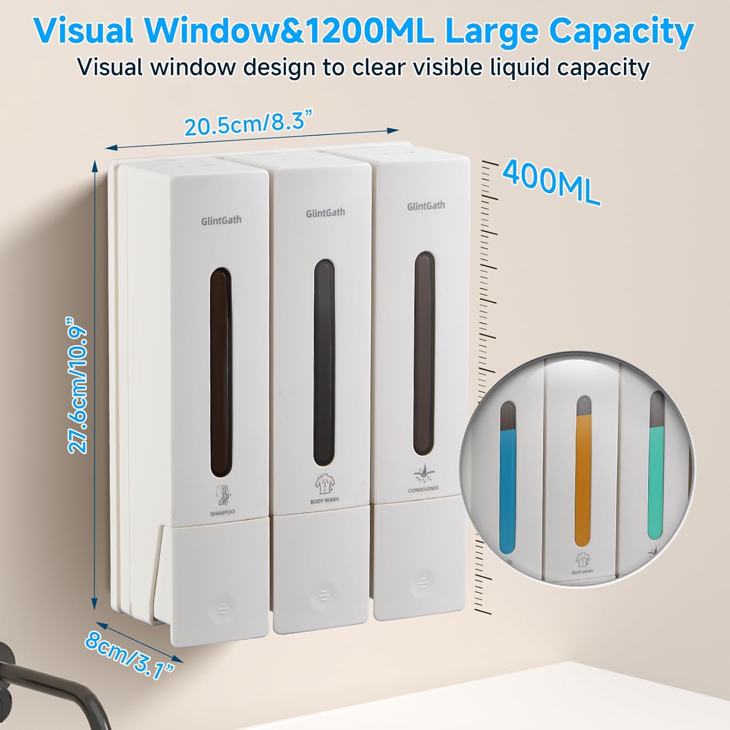 Bathroom Wall Mounted Shower Dispenser