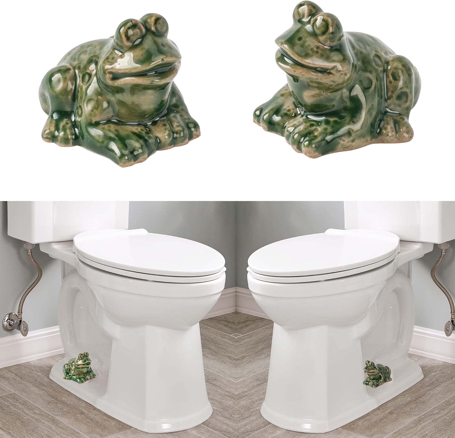 Universal Ceramic Toilet Bolt Covers Decorative