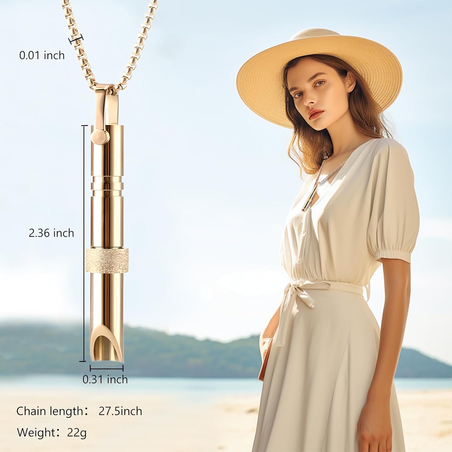 Air Device To Quit Smoking Relief Anxiety Necklace