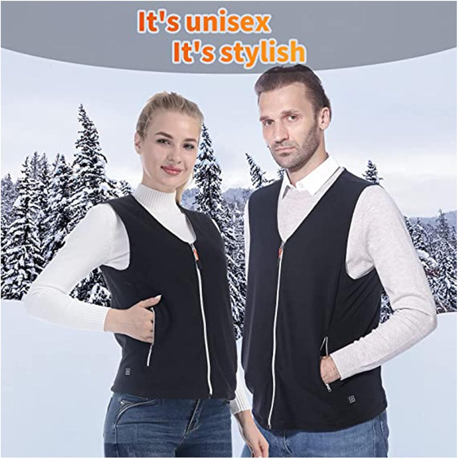🔥🔥🔥Smart Charging Heating Polar Fleece Vest