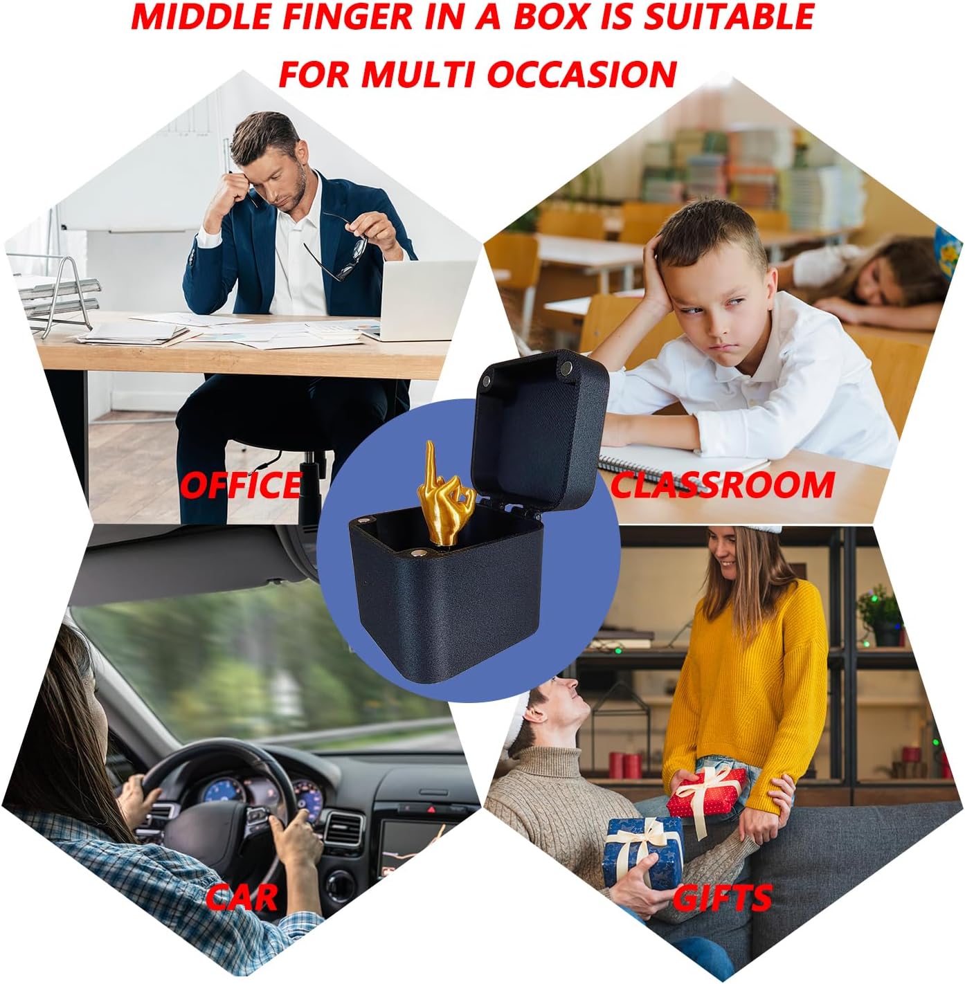 🎁Middle Finger in a Box