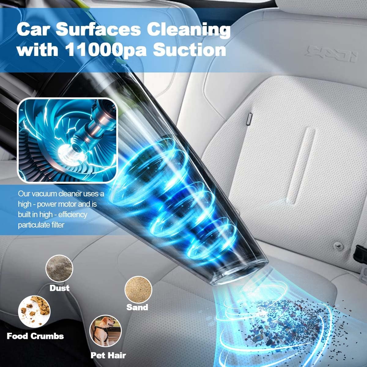 Car Cleaning Handheld Vacuum