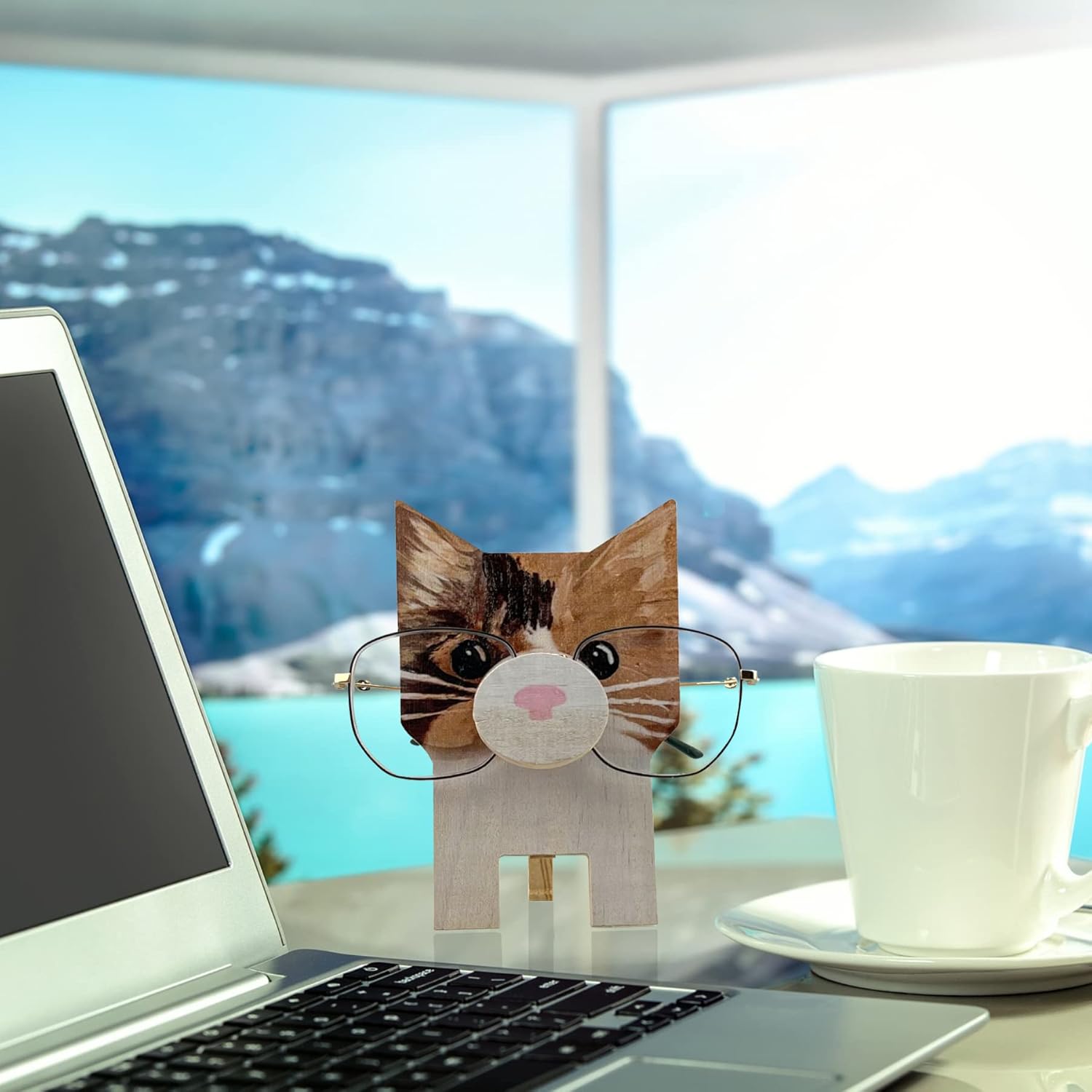 🦉Wooden Animal Glasses Stand 👓