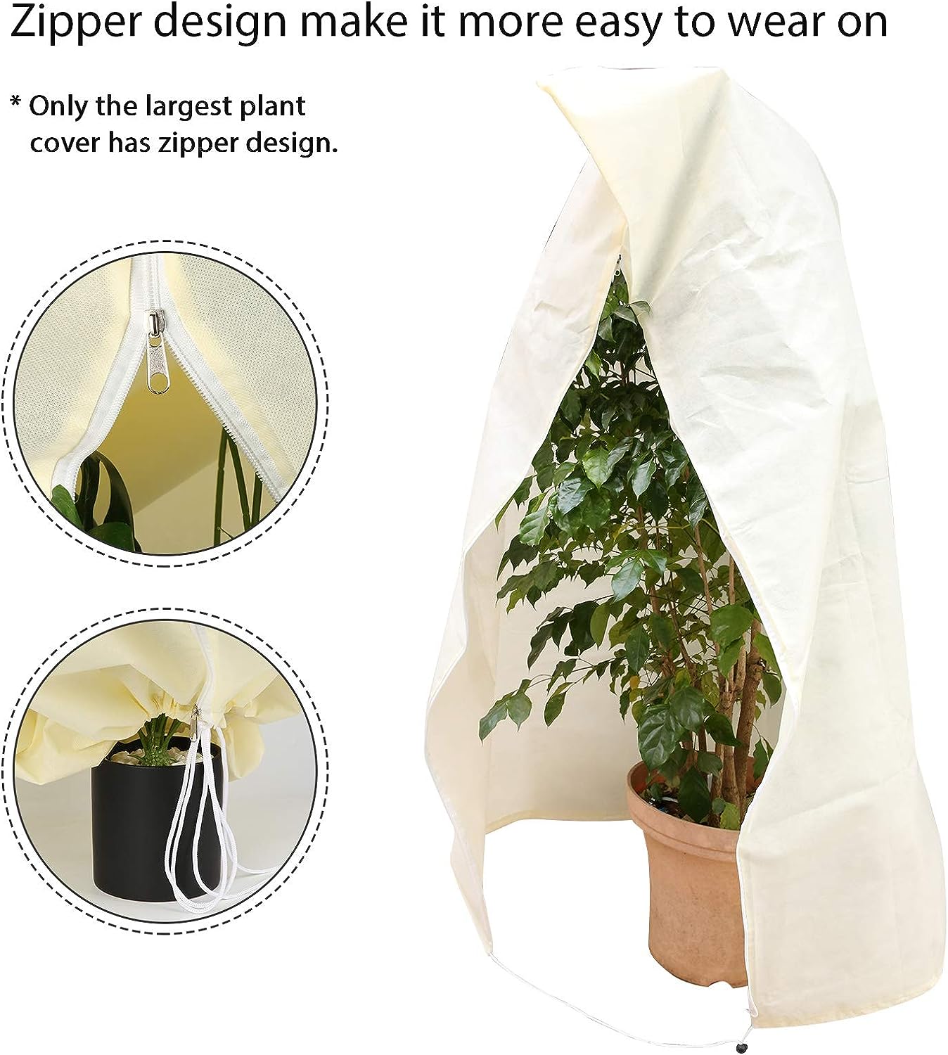 Plant Covers Freeze Protection with Reusable(2 Pack)