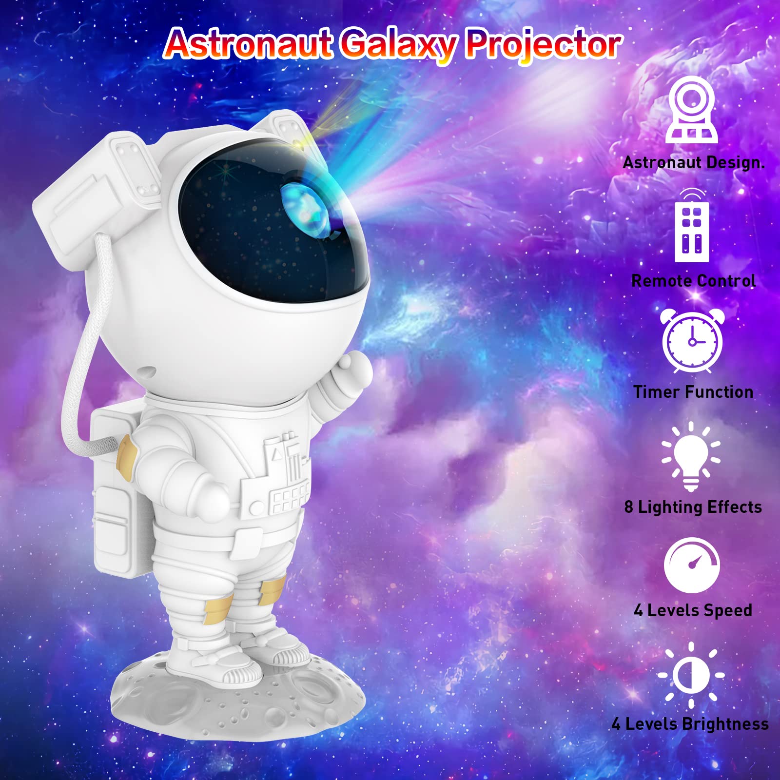 Keilini™ Astronaut Galaxy Sky Projector