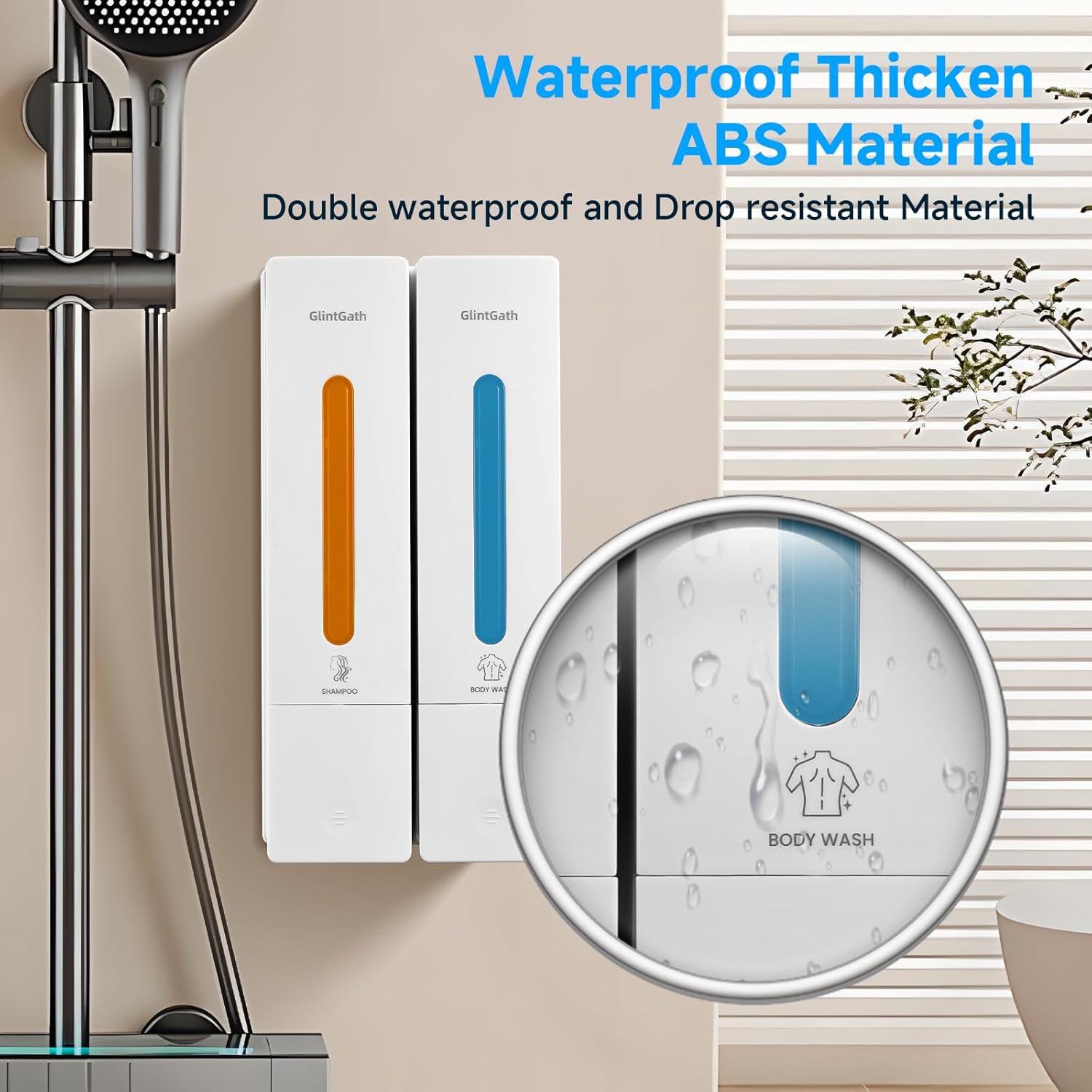 Bathroom Wall Mounted Shower Dispenser