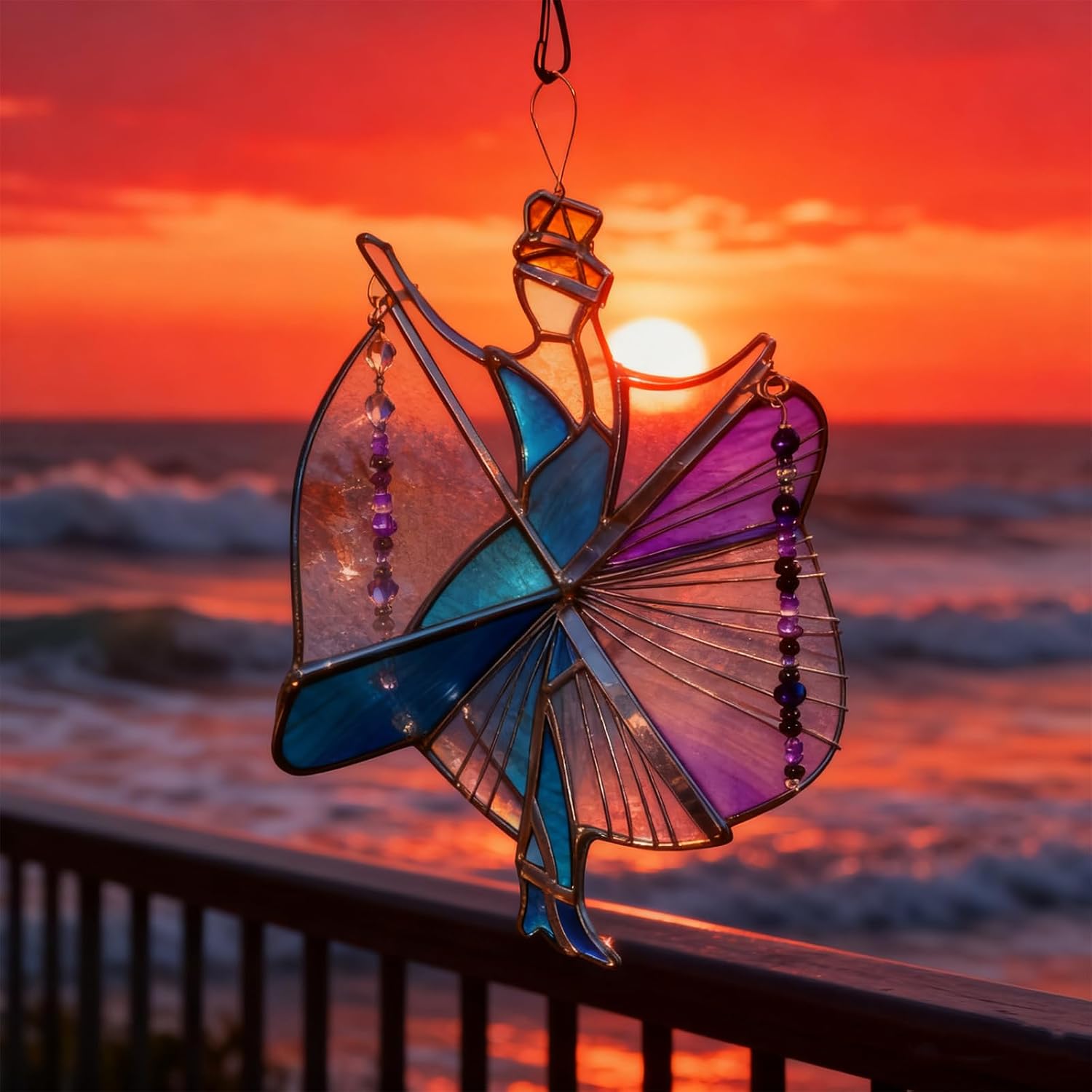 🔥LAST DAY 49% OFF💃🤘 Handmade Stained Spinner