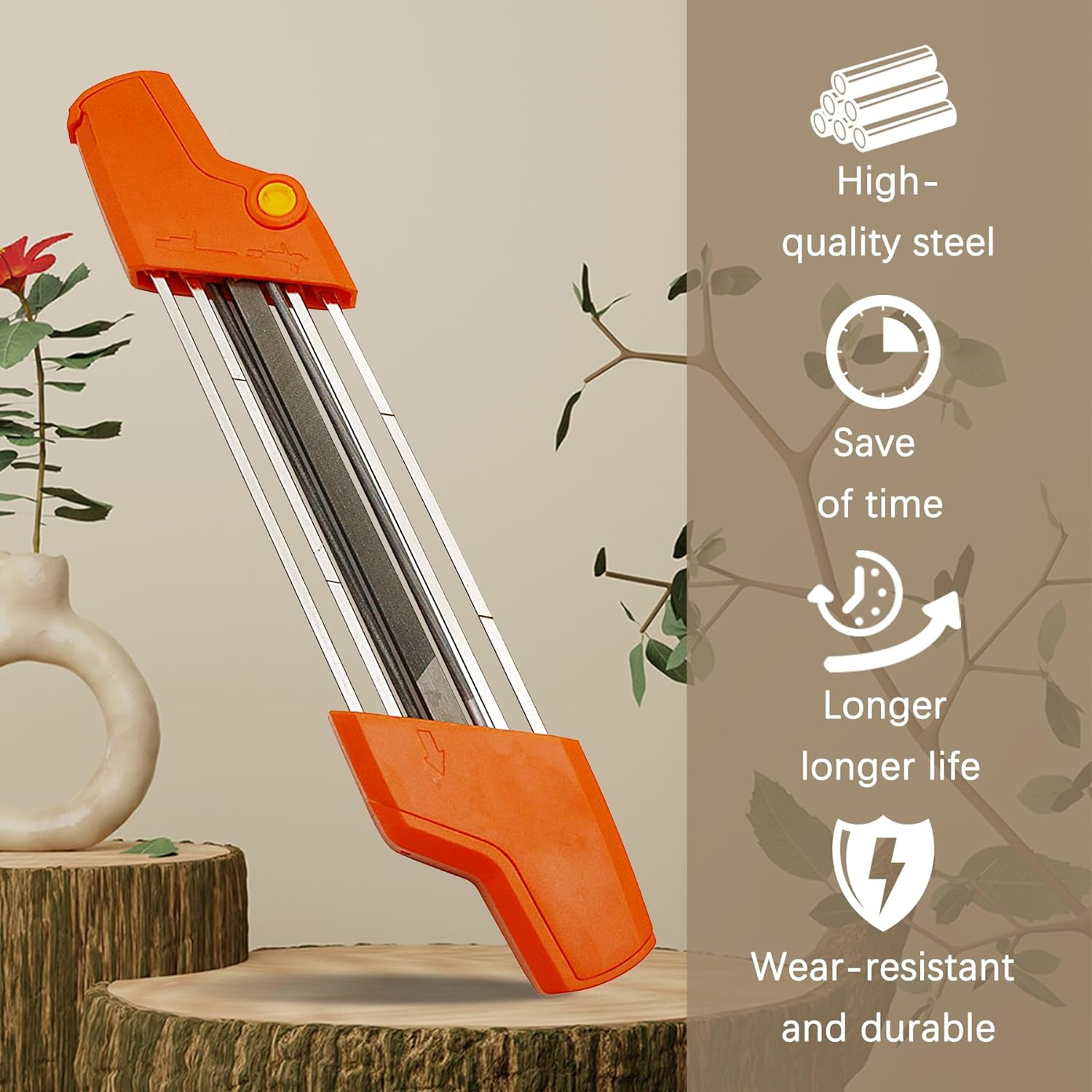 2 in 1 Chain Saw Sharpener Tool 