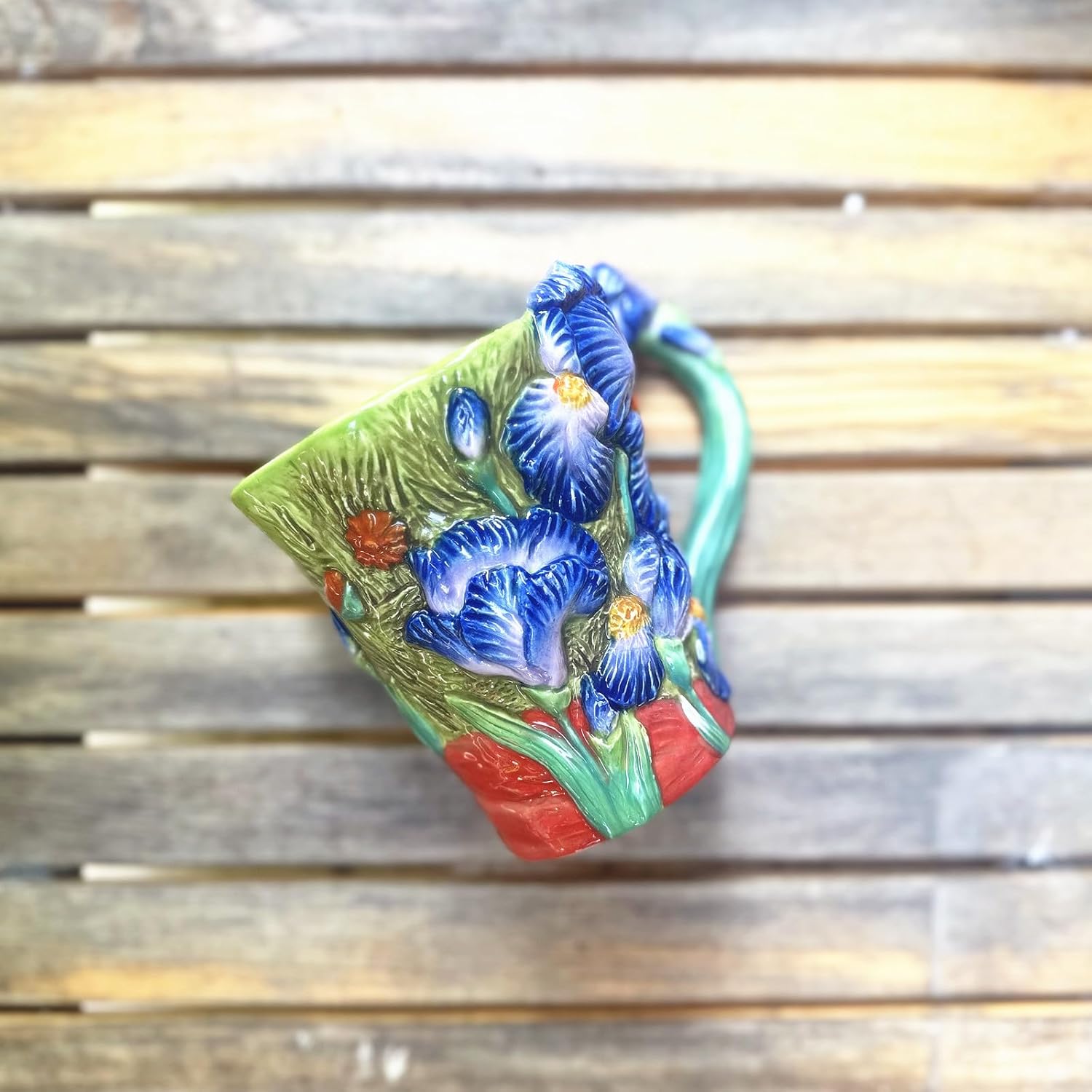 13oz 3D Handmade and Hand-painted Ceramic Coffee Mug