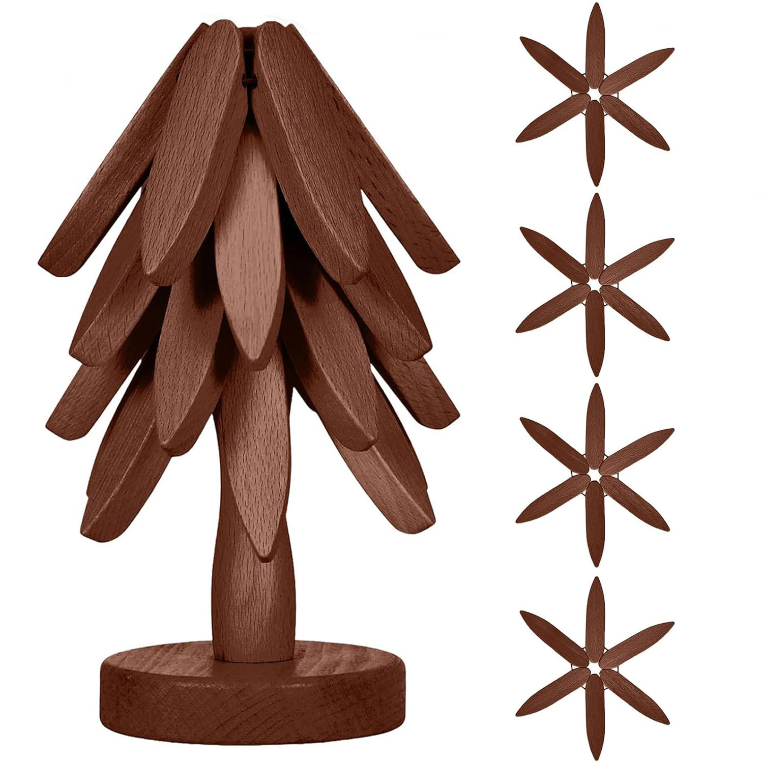 Super Creative Handmade Tree Coaster