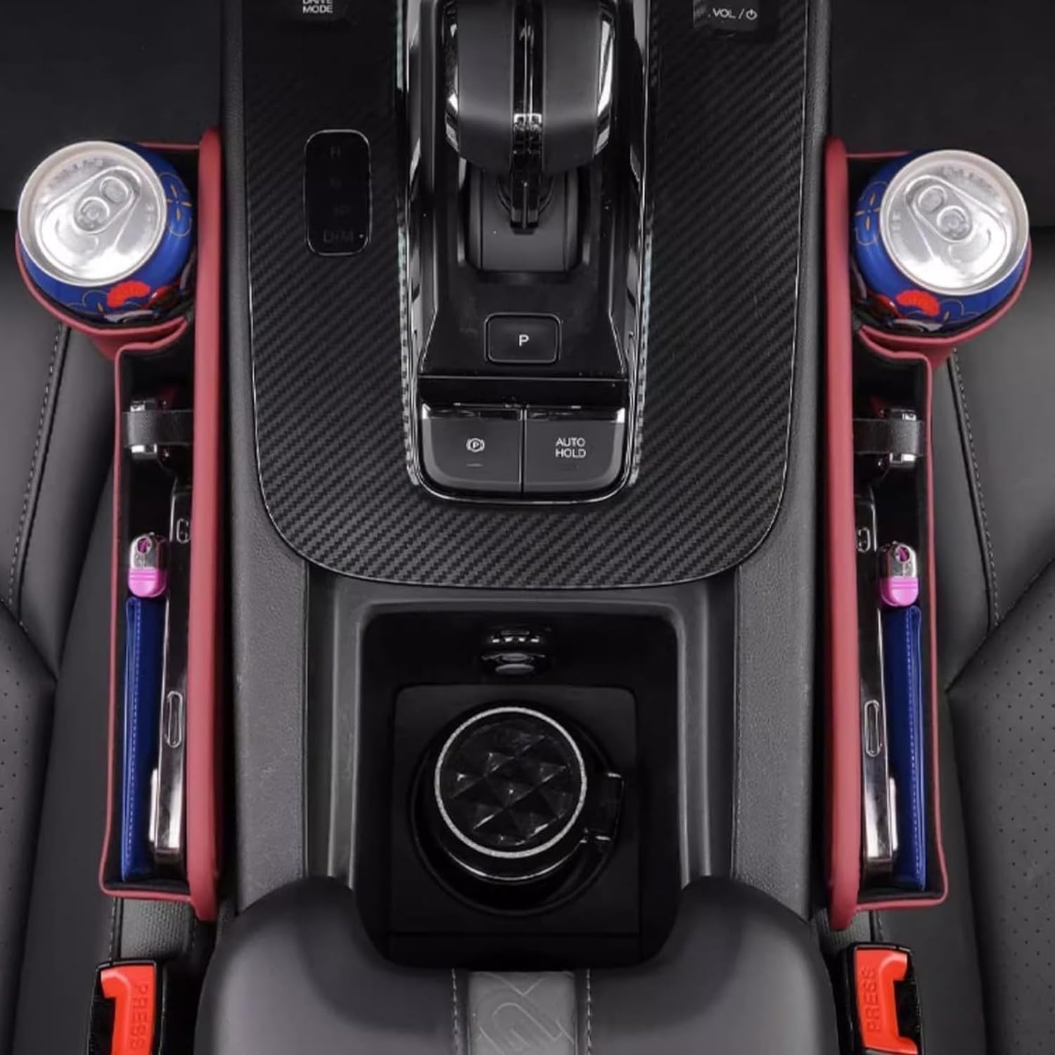 🔥HOT SALE 50% OFF 💖Car leather cup holder gap bag