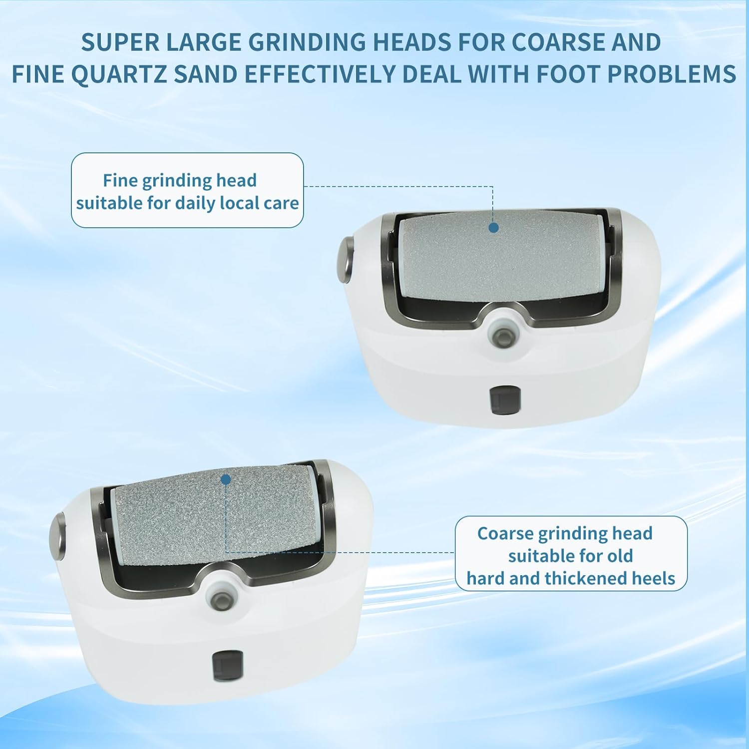 Electric Foot Callus Remover With Spray Comfortable and painless