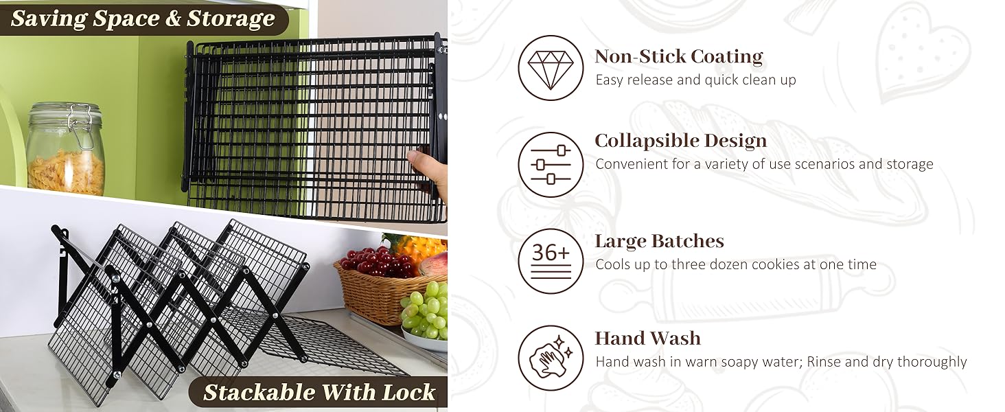 roasting rack,cookie cooling rack,baking rack for oven cooking