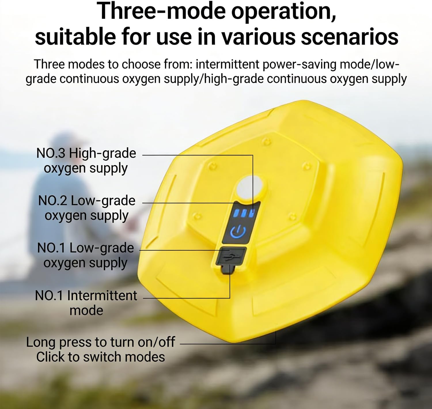IPX7 Floating & Rechargeable Bait Bucket Aerator