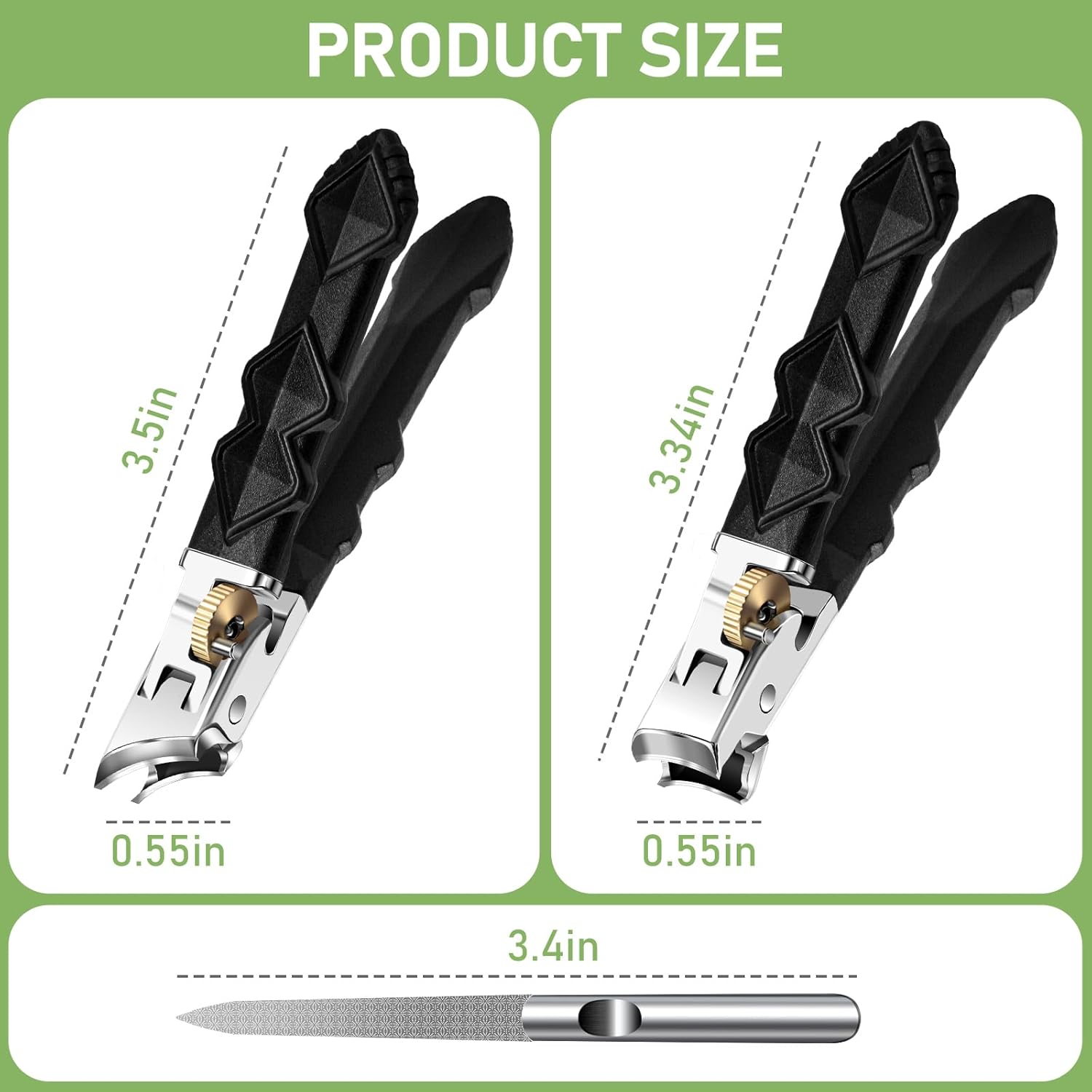 Toenail Clippers for Thick Toenails for Seniors Set