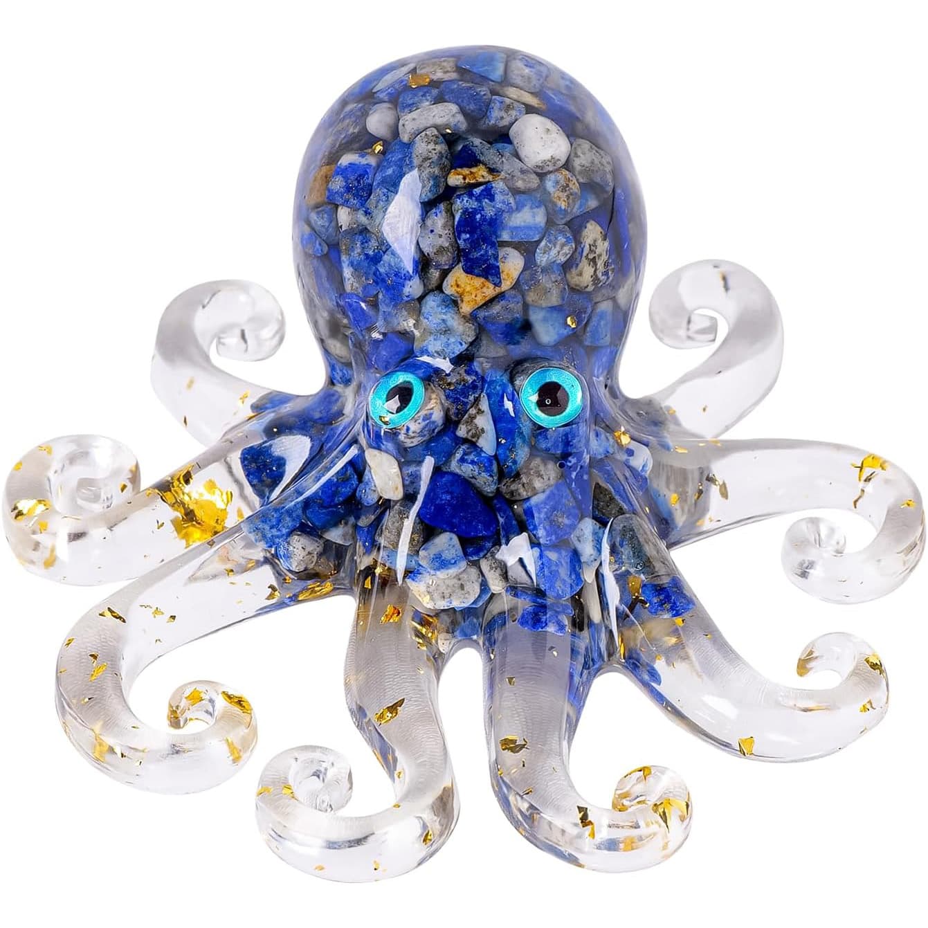Crystal Octopus Figurine