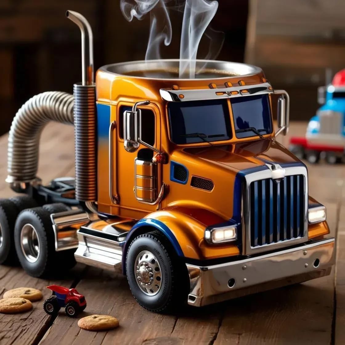 Handmade Ceramic Truck Coffee Mug