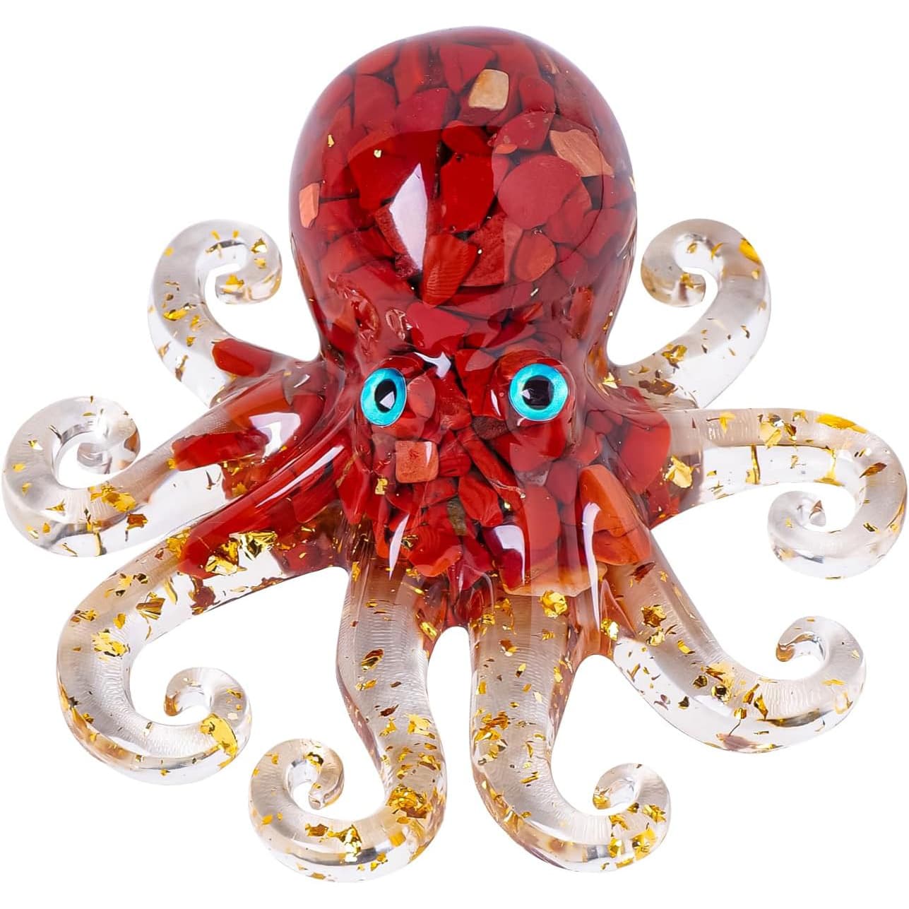 Crystal Octopus Figurine