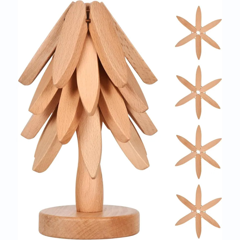 Super Creative Handmade Tree Coaster