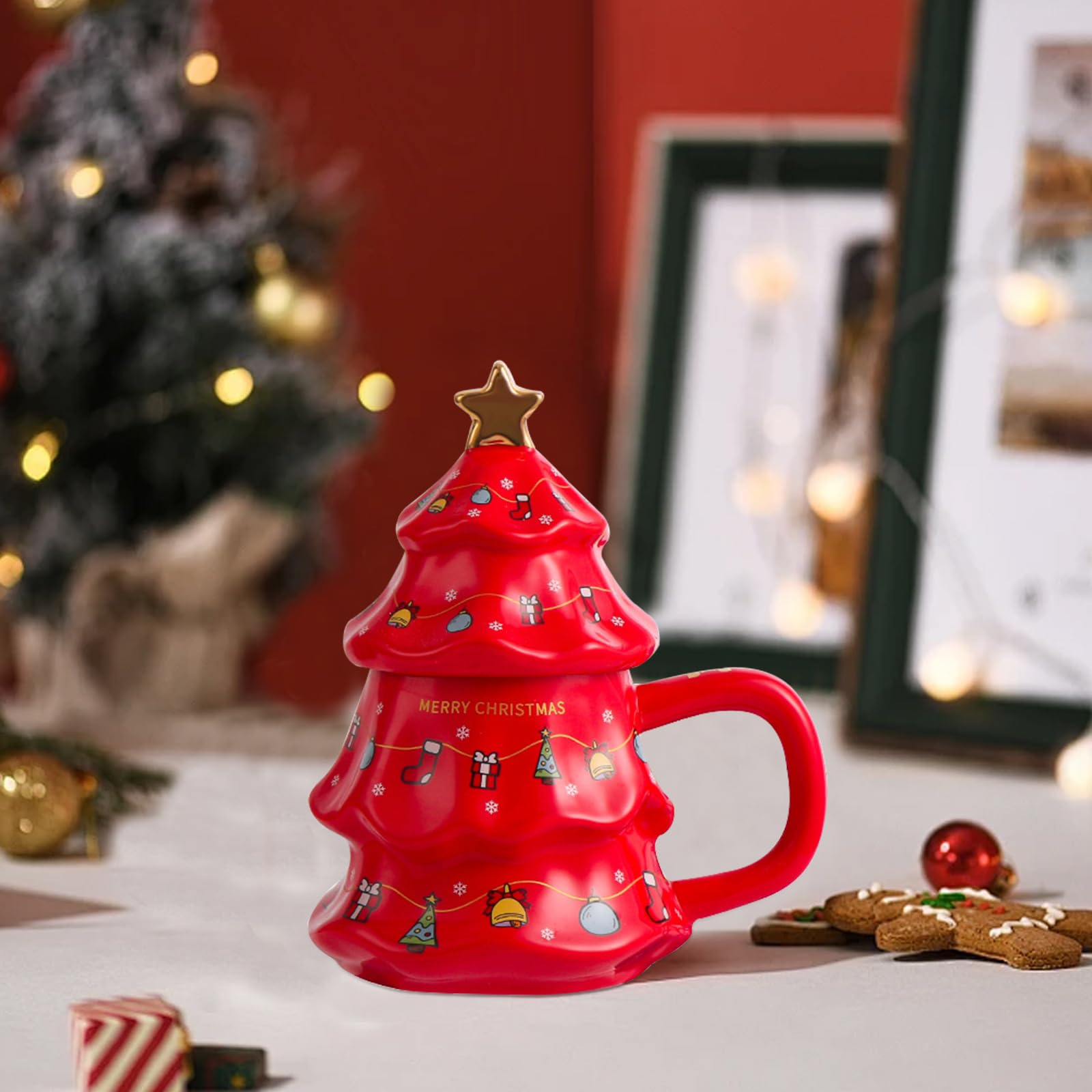 🎁The Best Gift - Creative Christmas Tree Shaped Coffee Cup