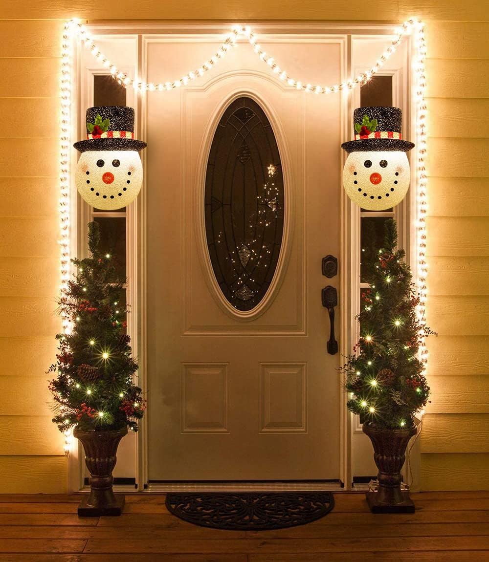 🔥Hot Sale 49% OFF🔥Snowman Porch Light Covers