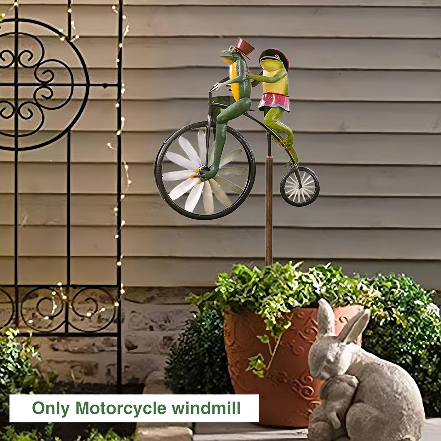 Vintage Bicycle Metal Wind Spinner