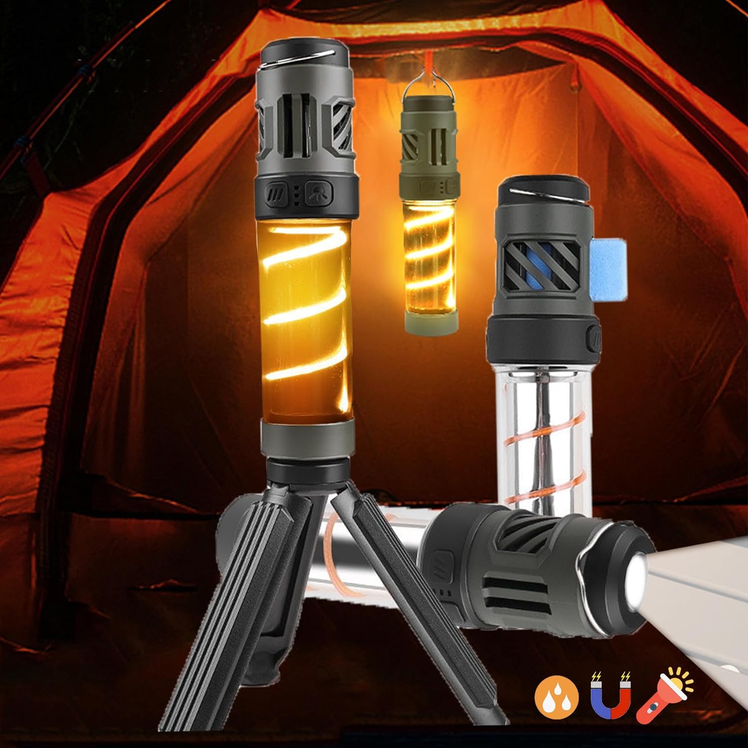 Rivaltac Mosquito Repeller with Flashlight & Power Bank