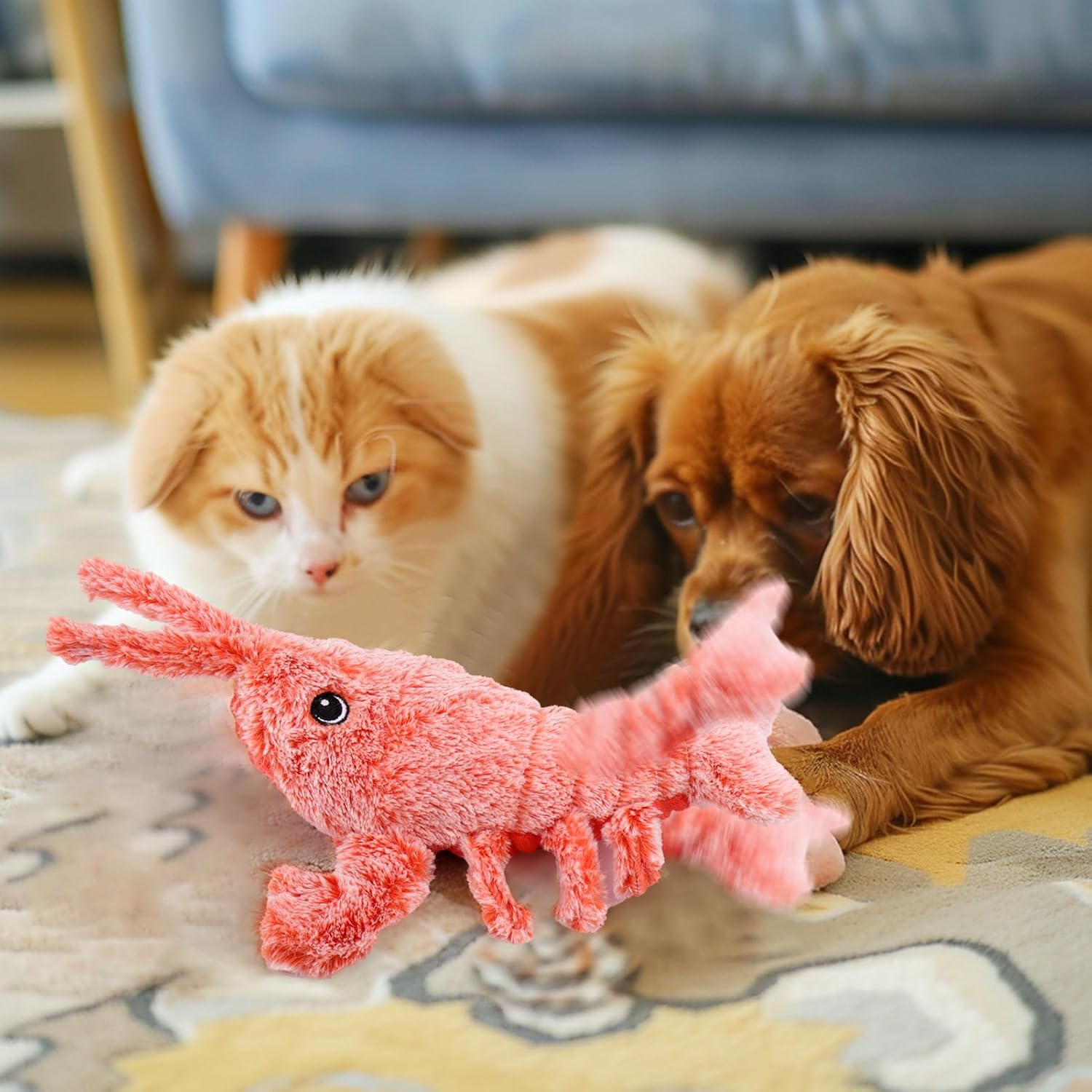 Hot Sale🔥Lobster Interactive Dog & Cat Toy