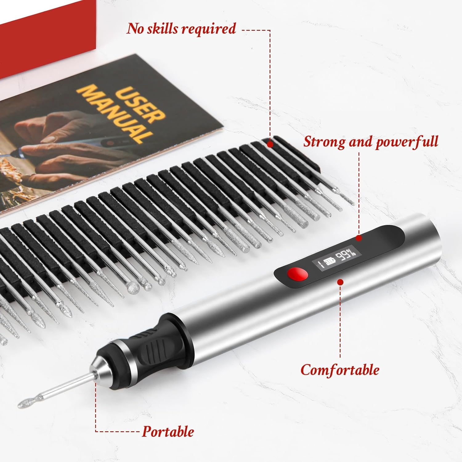 Cordless Portable Engraving Pen
