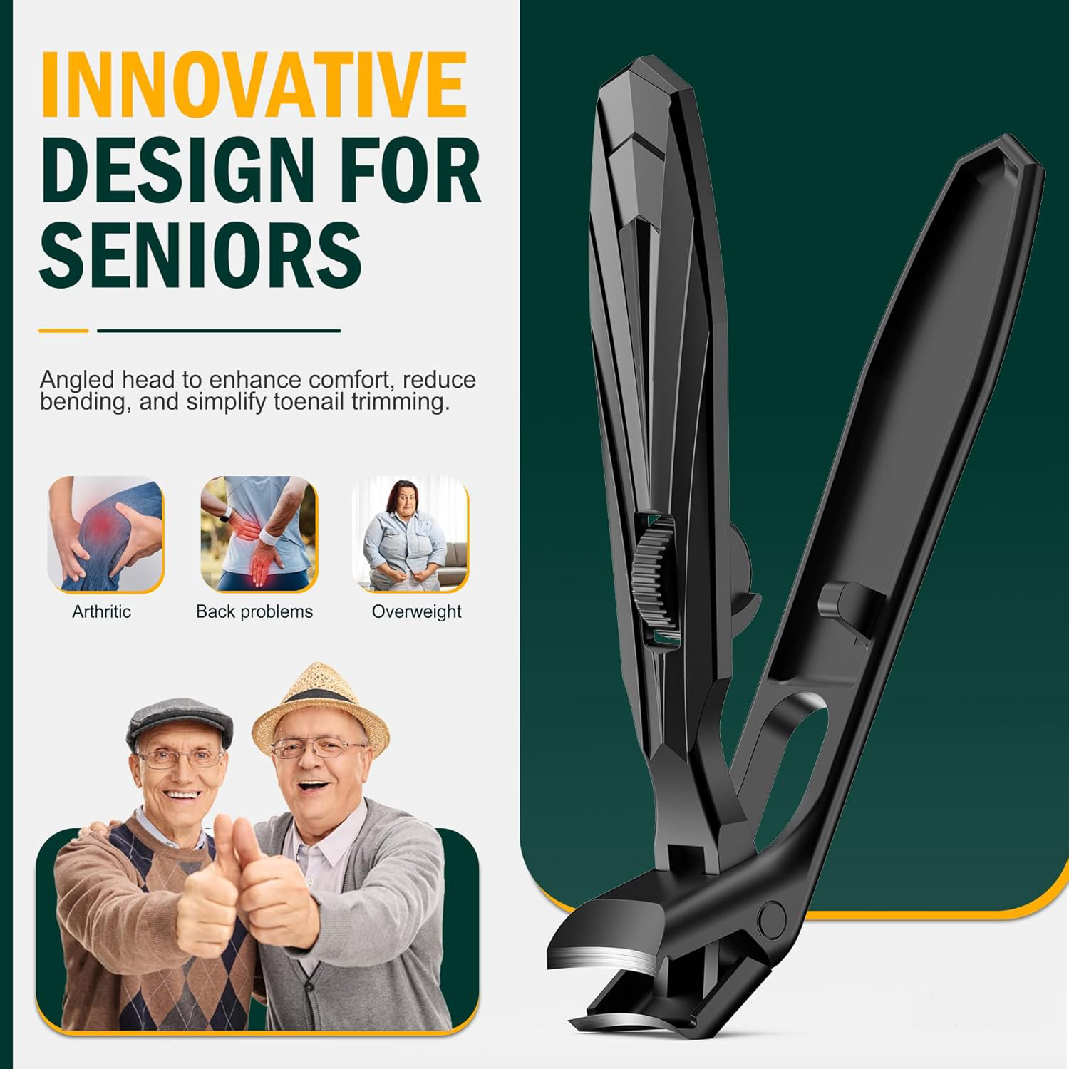 Long Handled Toe Nail Clippers for Thick Nails for Seniors