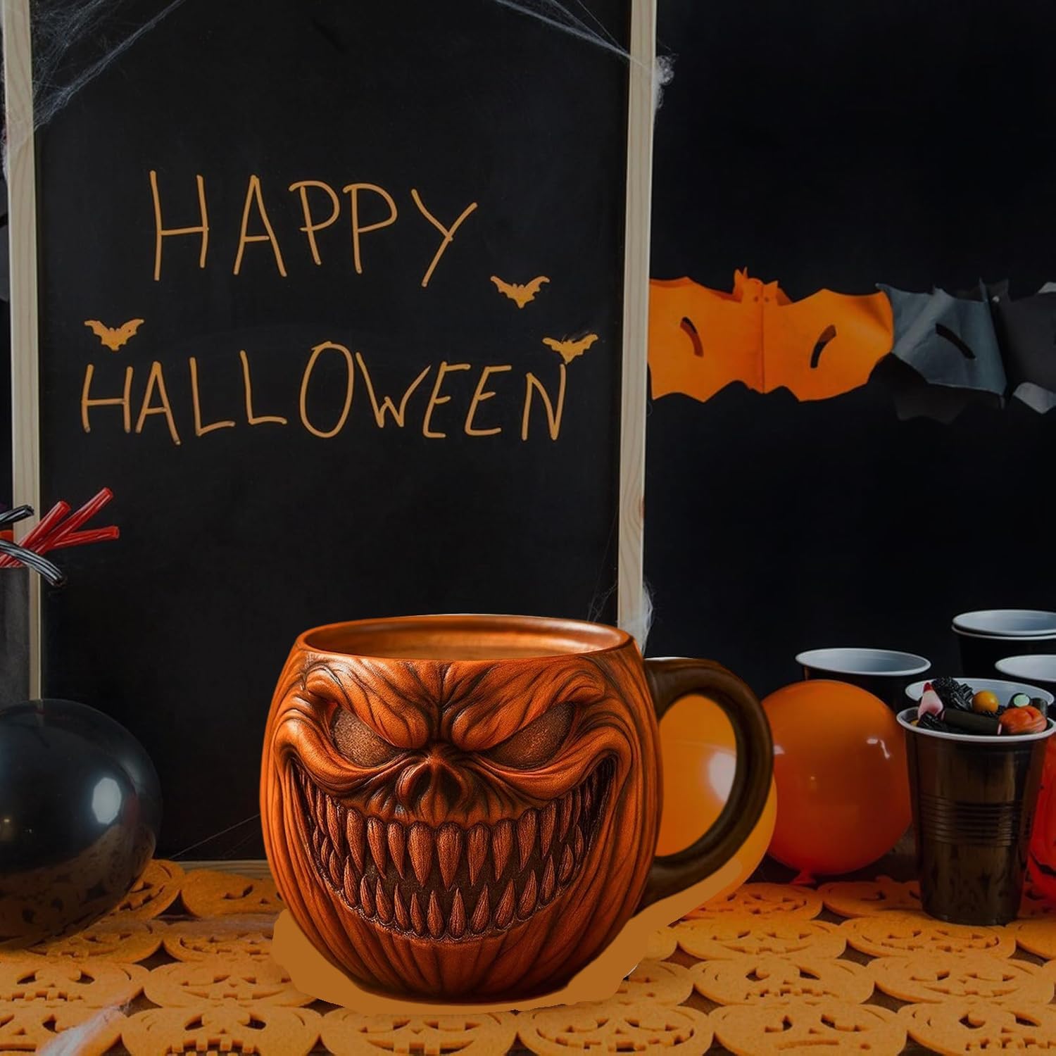 🔥Last Day 49% OFF - Evil Pumpkin Mug