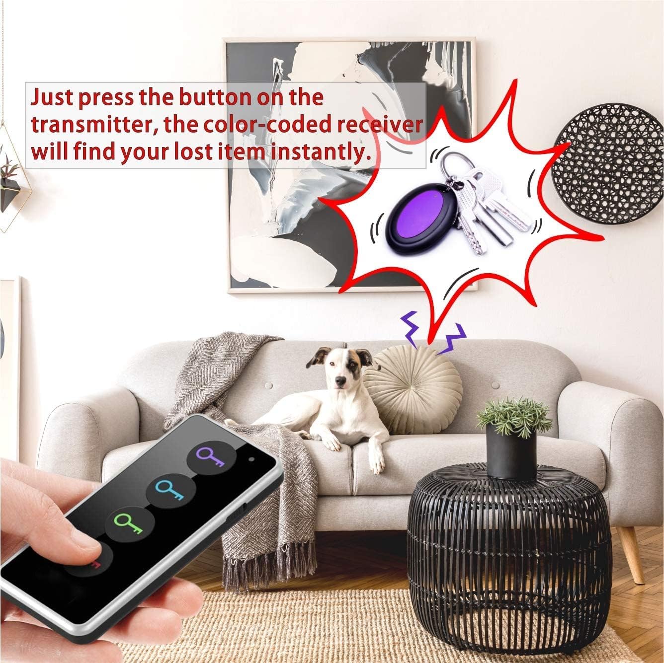 Wireless Remote Finder Key Finder 