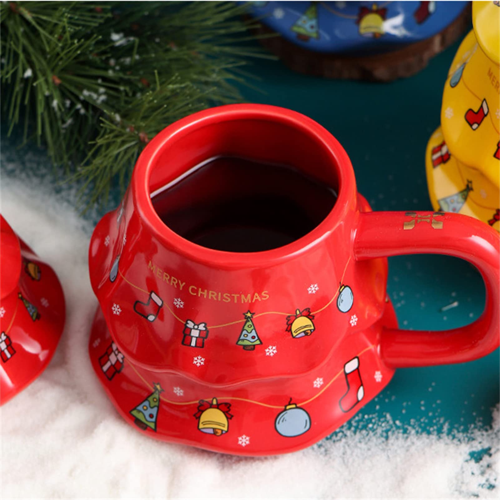 🎁The Best Gift - Creative Christmas Tree Shaped Coffee Cup