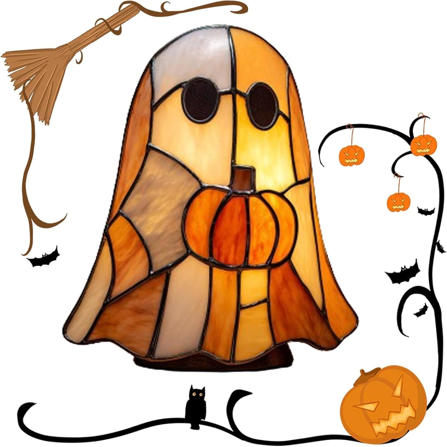 🎃Halloween Early Bird Special Sale 49% OFF - 👻Cute Ghost Reading Book Lamp