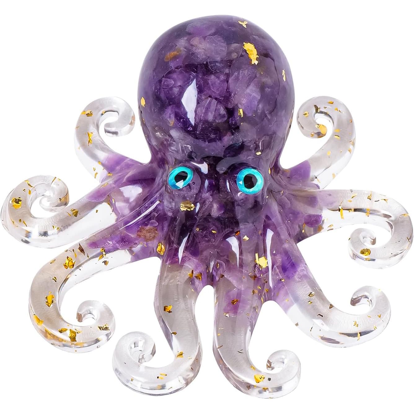 Crystal Octopus Figurine