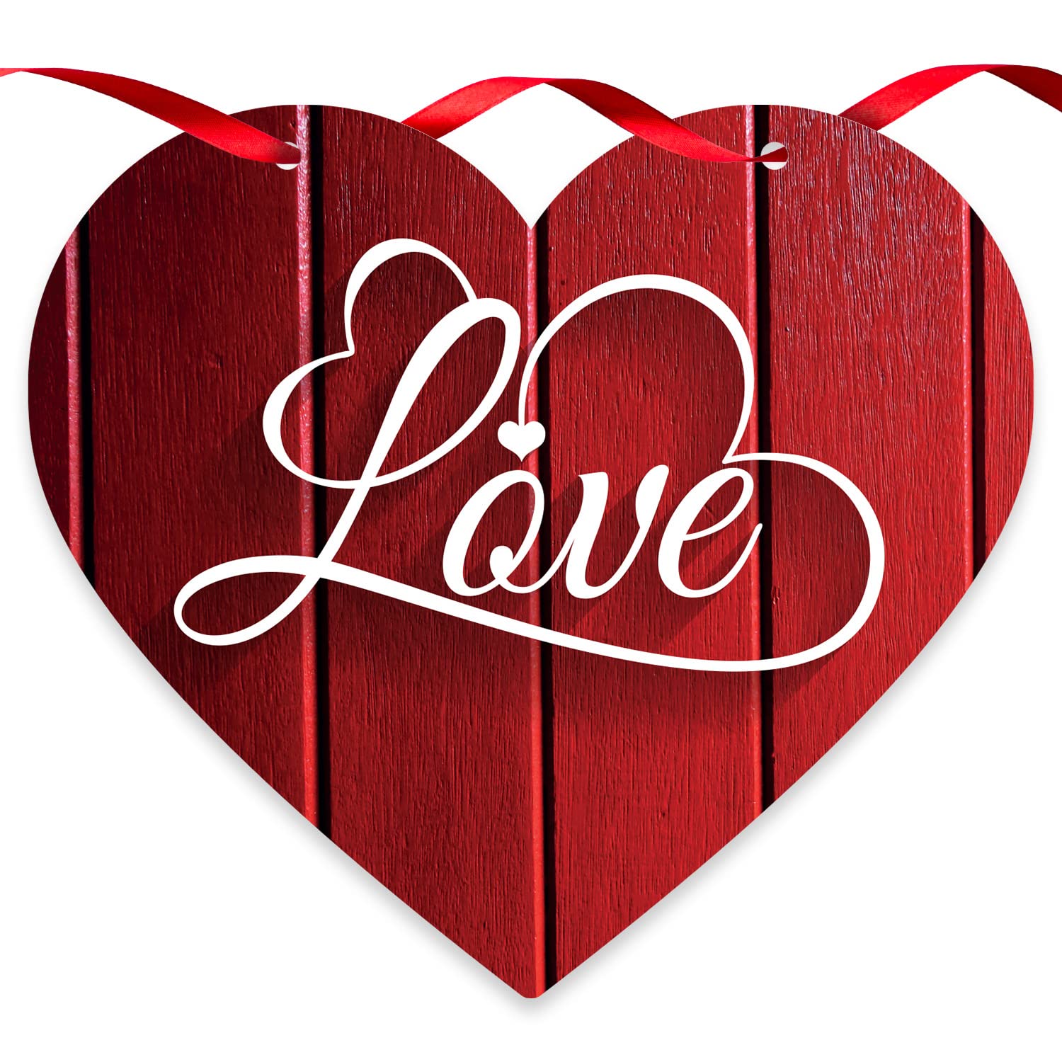 ❤Valentine's Day Love Sign Wooden Door Sign Decoration