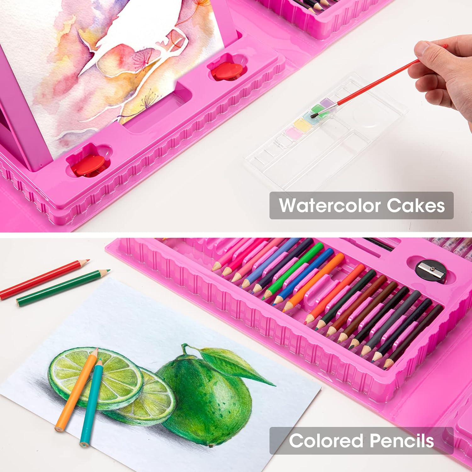 Deluxe 6-In-1 Art Creativity Set