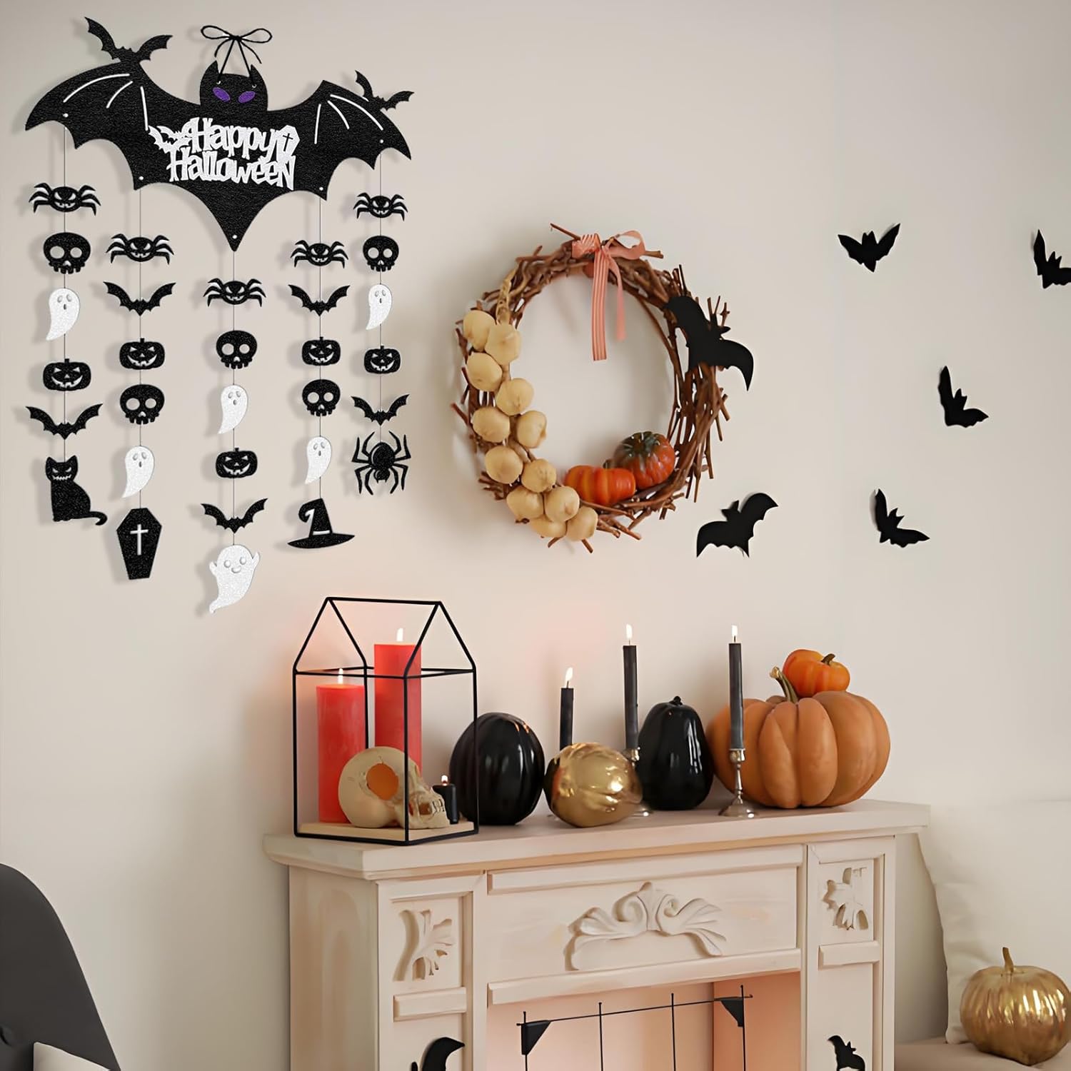 Halloween Hanging Sign Decor