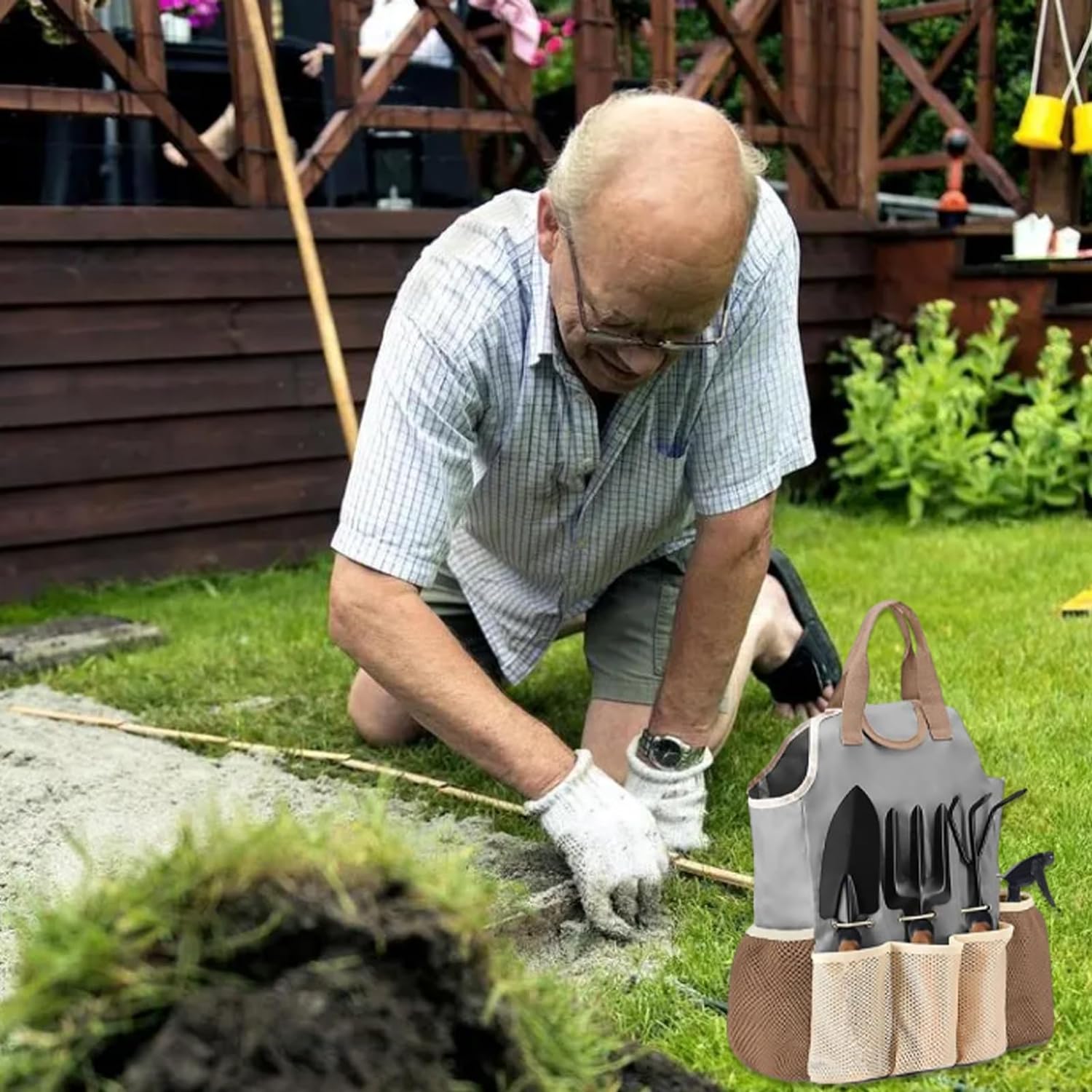 9 Pcs Stainless Steel Gardening Tools