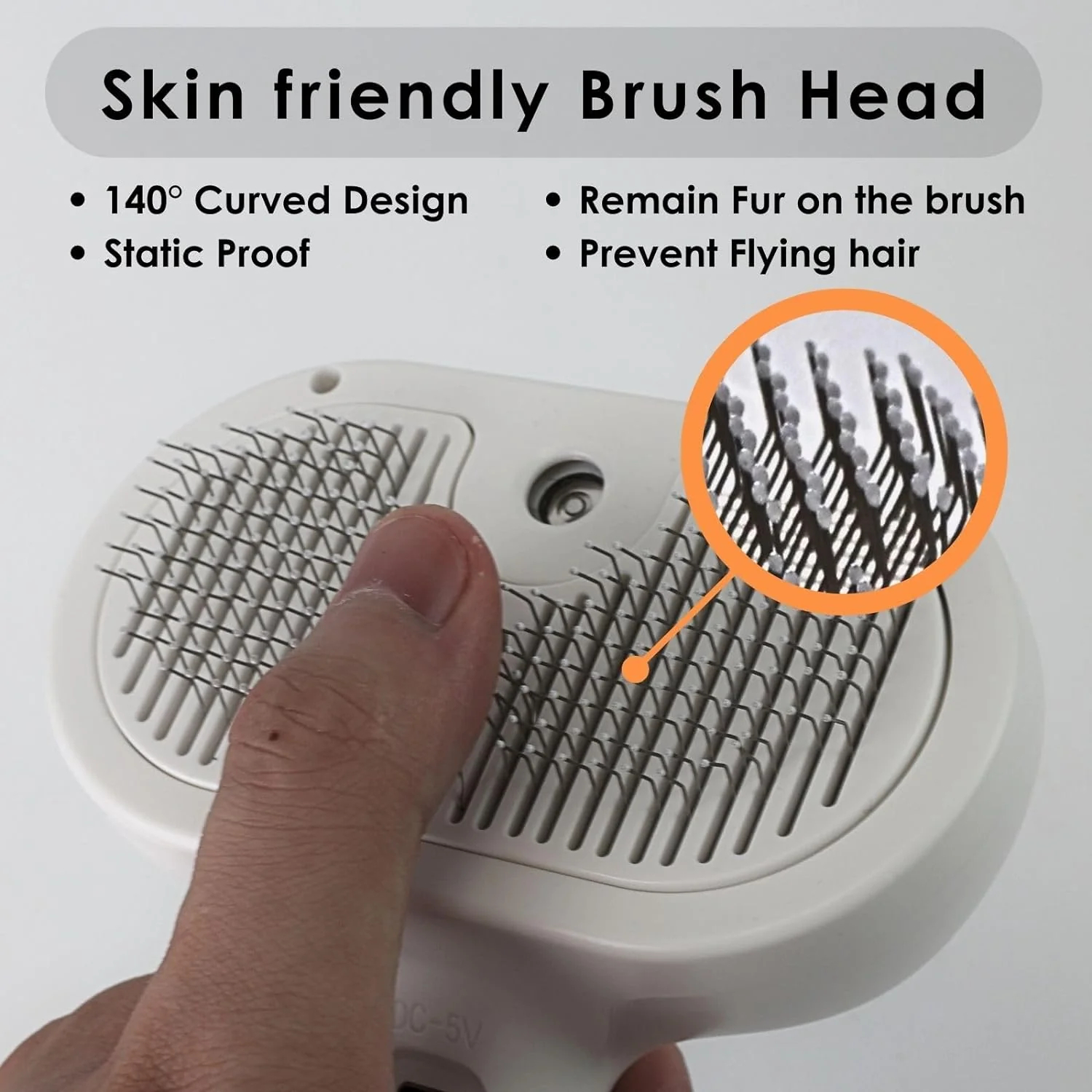 Remove Static Flying Hair Pet Grooming Brush