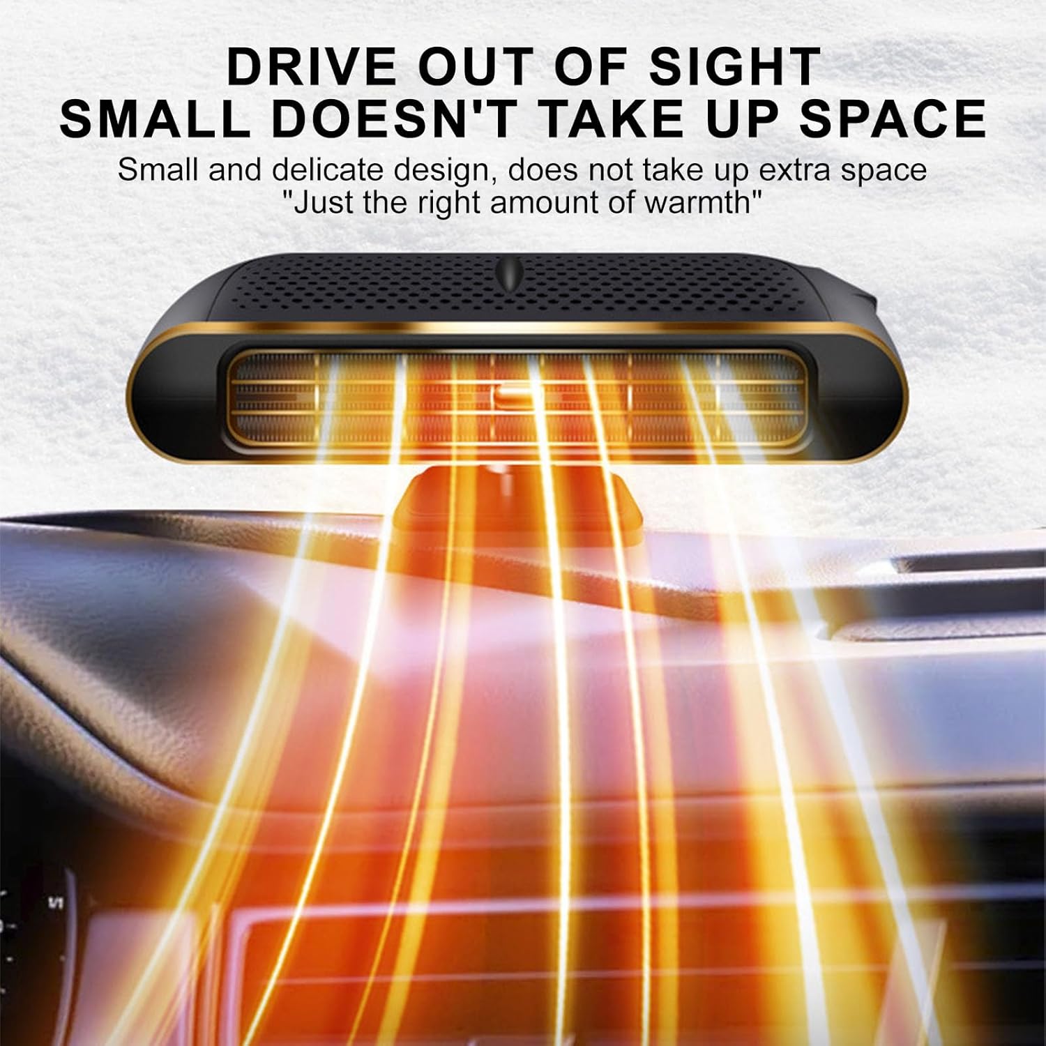 Widened Portable Fast Heating Defrost Defogger