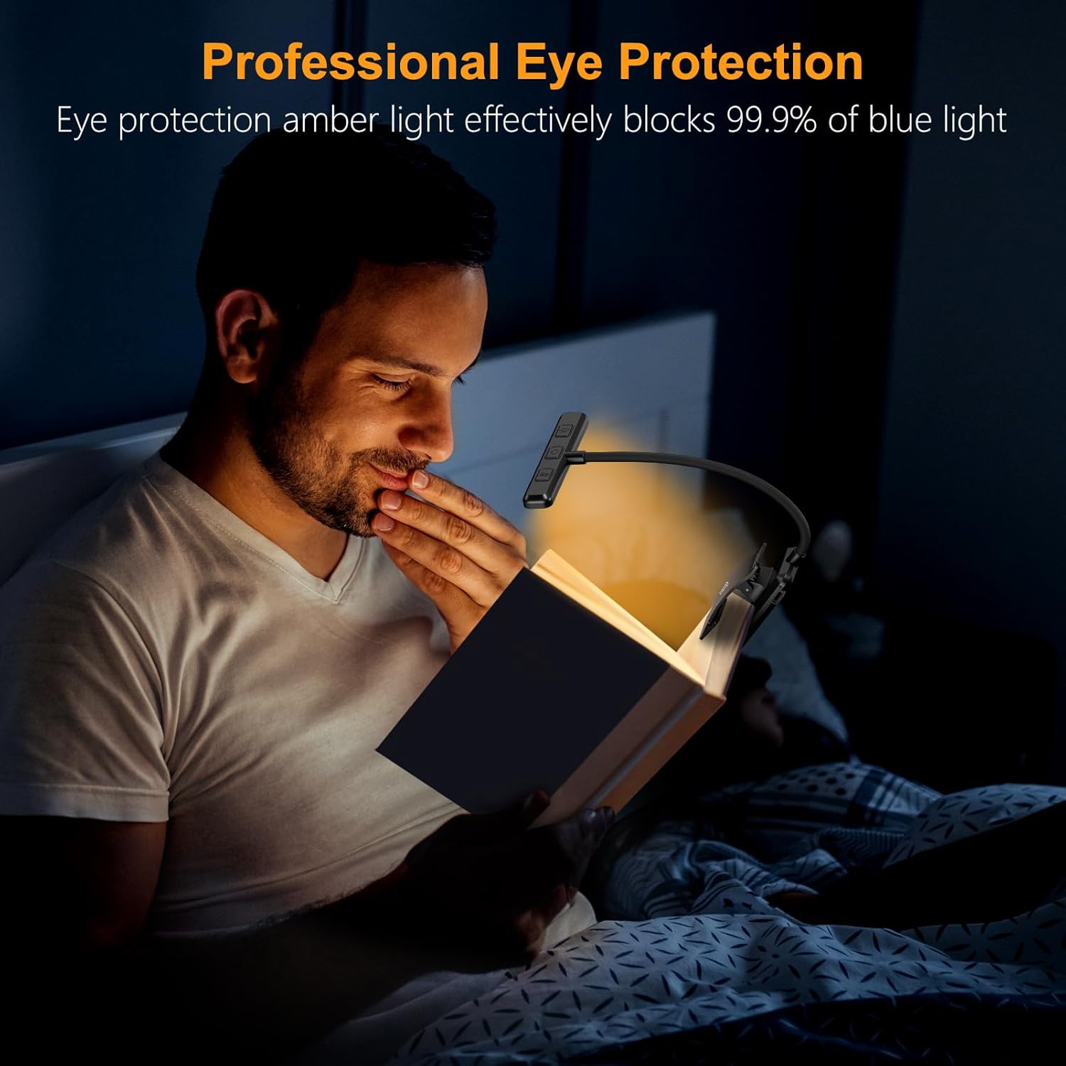 📖 Rechargeable LED Book Light