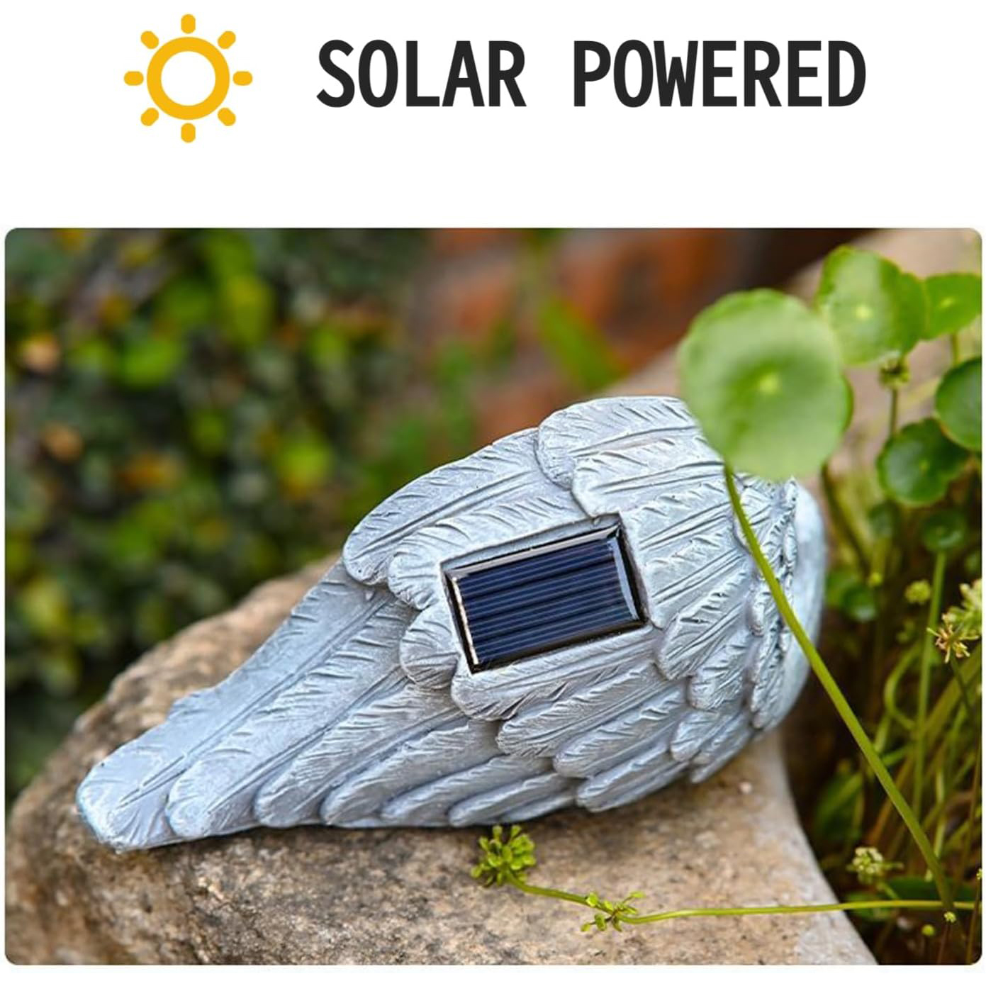 🔥2025 Solar-Powered Angel Wings Pet Memorial Ornament❤️