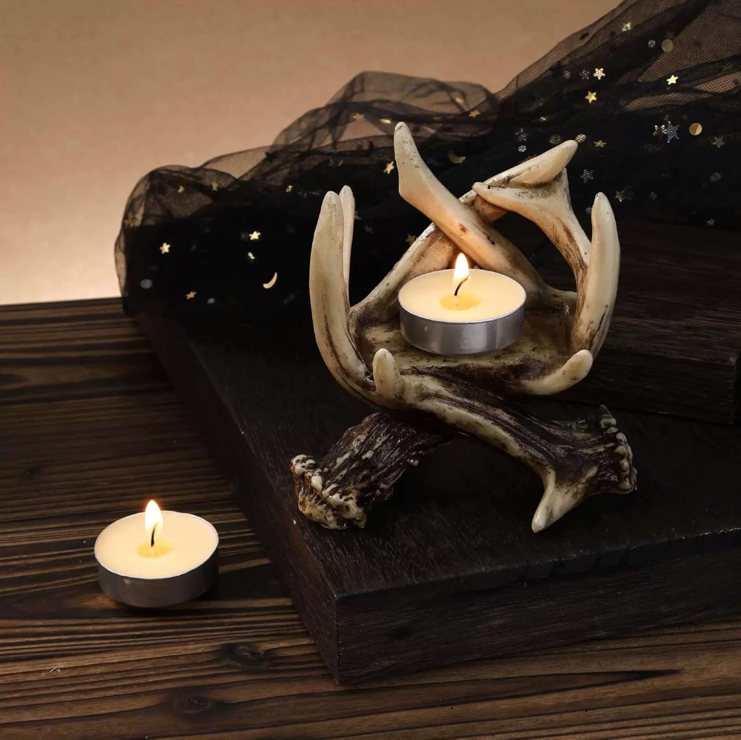 Deer Antler Candle Holder