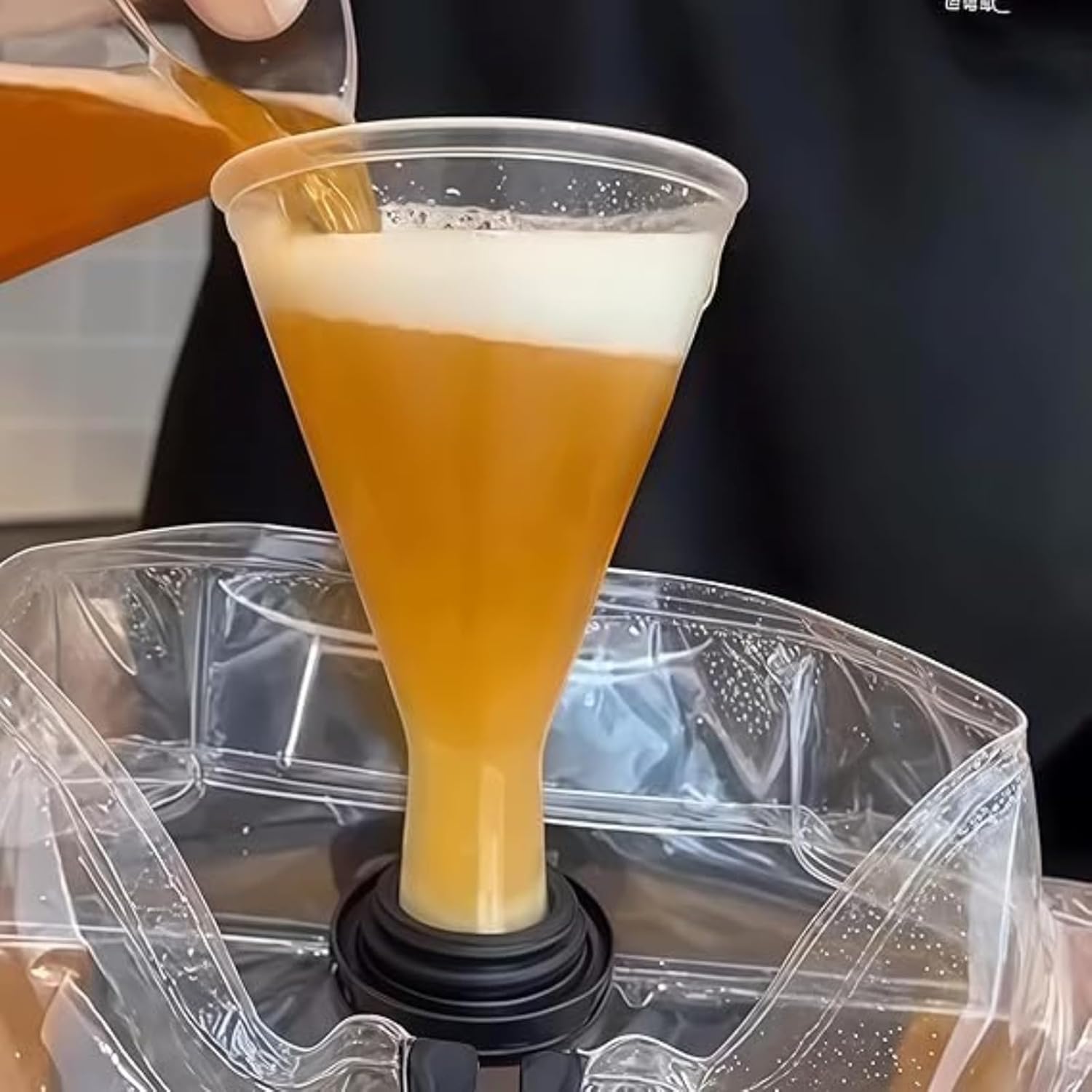 Transparent Beer Filled Jacket for Pools