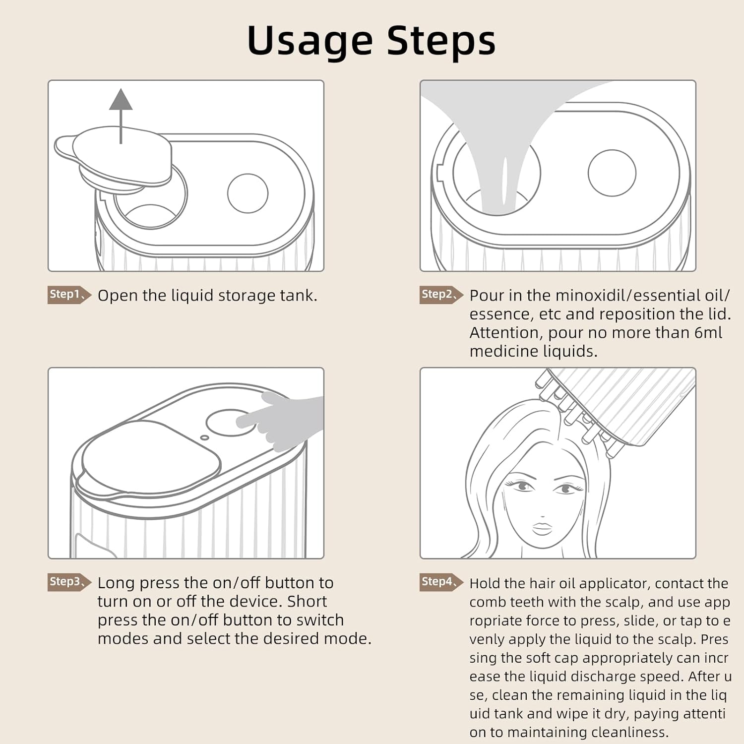 Oil Dispensing Massager
