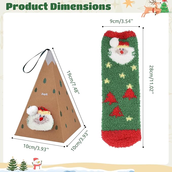 Christmas Hanging Stocking Gift Box Ornaments