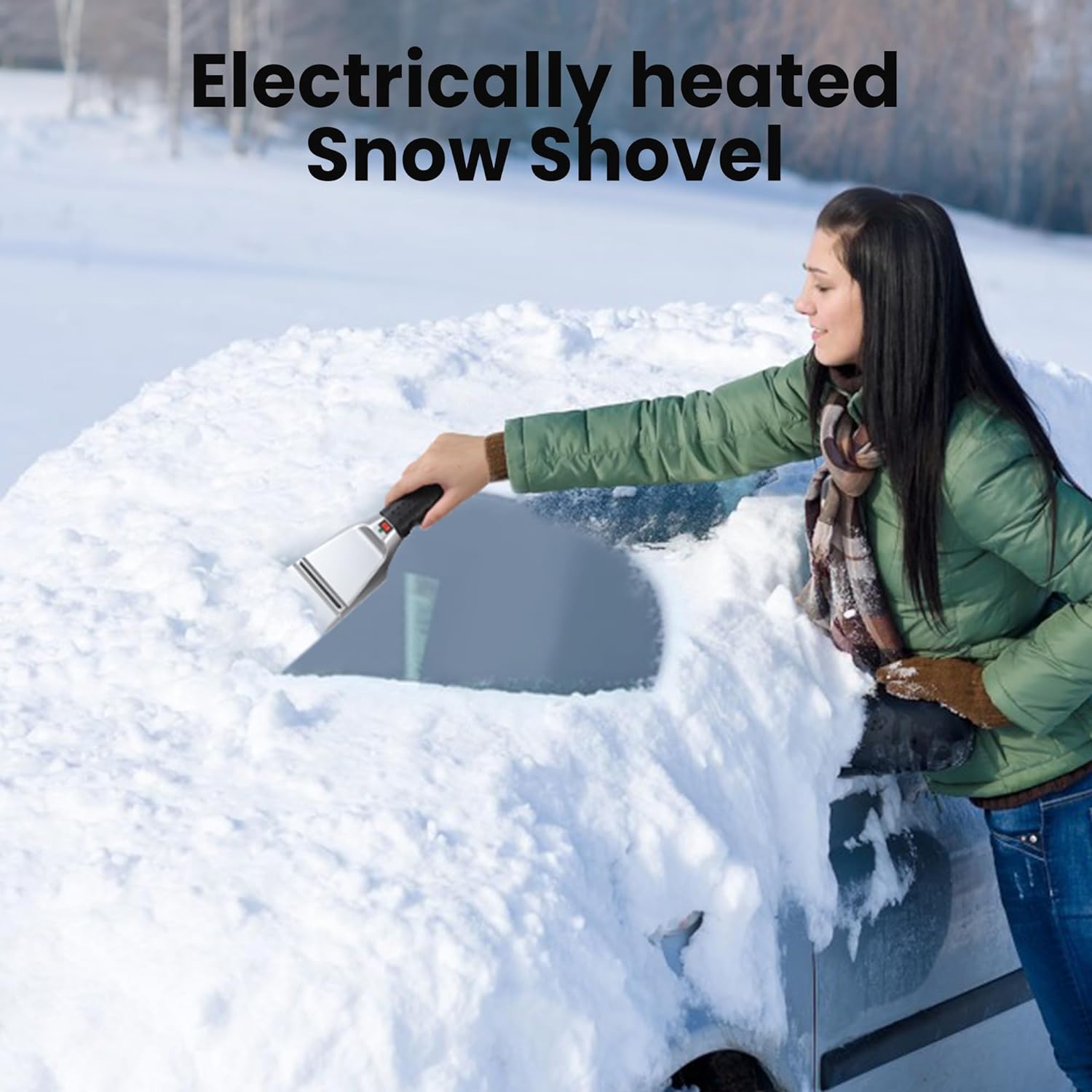 Car Heating Snow Removal Shovel